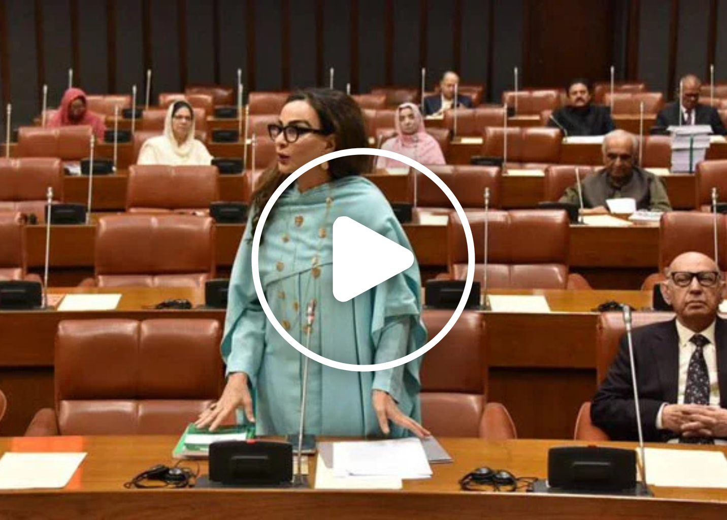 Pakistan Senator Sherry Rehman Cites AQLI in Floor Speech