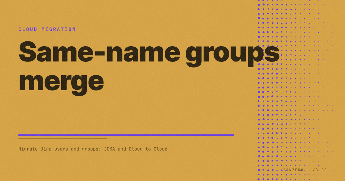 Migrate Jira users and groups without escalation