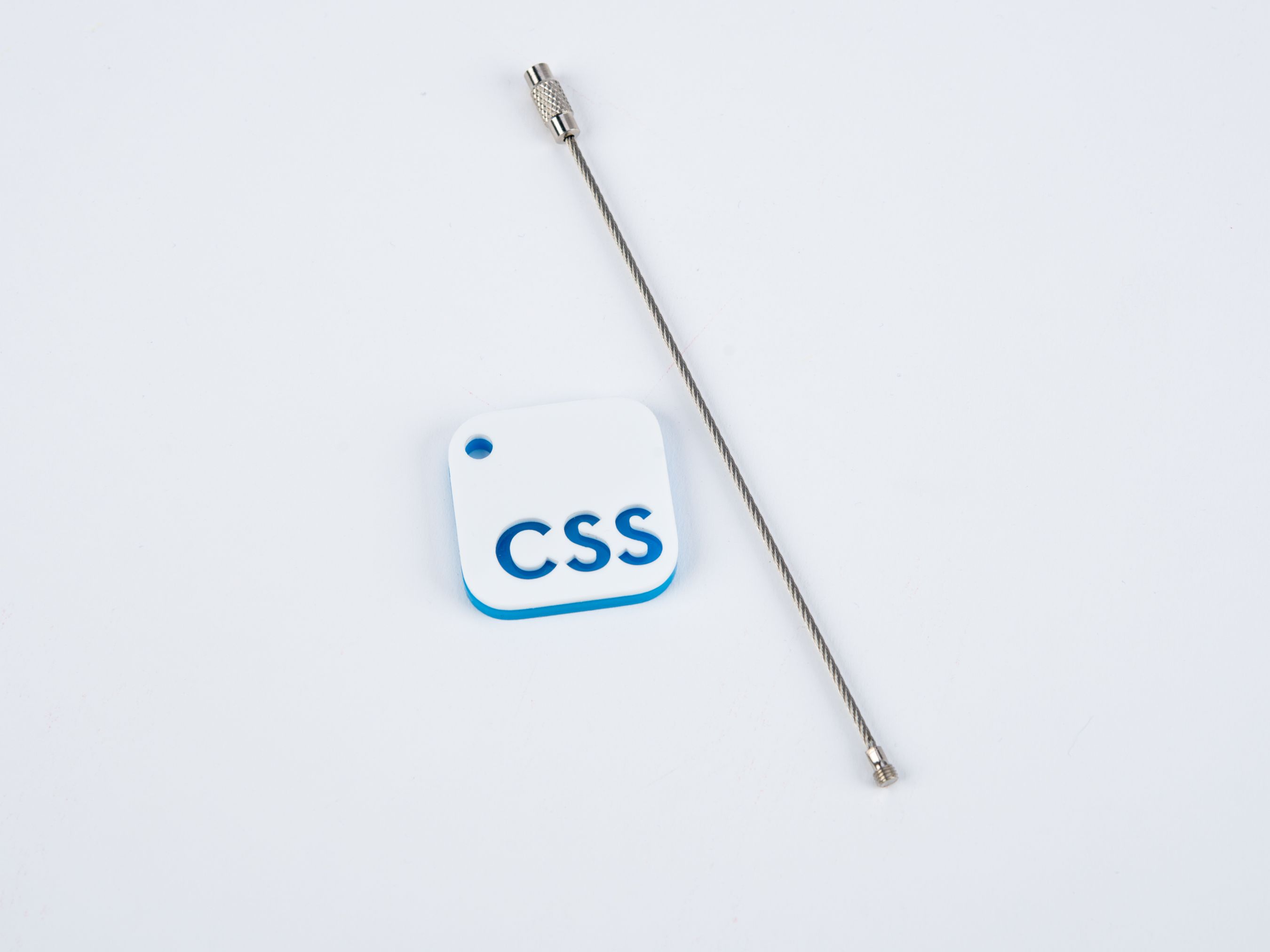 css charm with cable ring