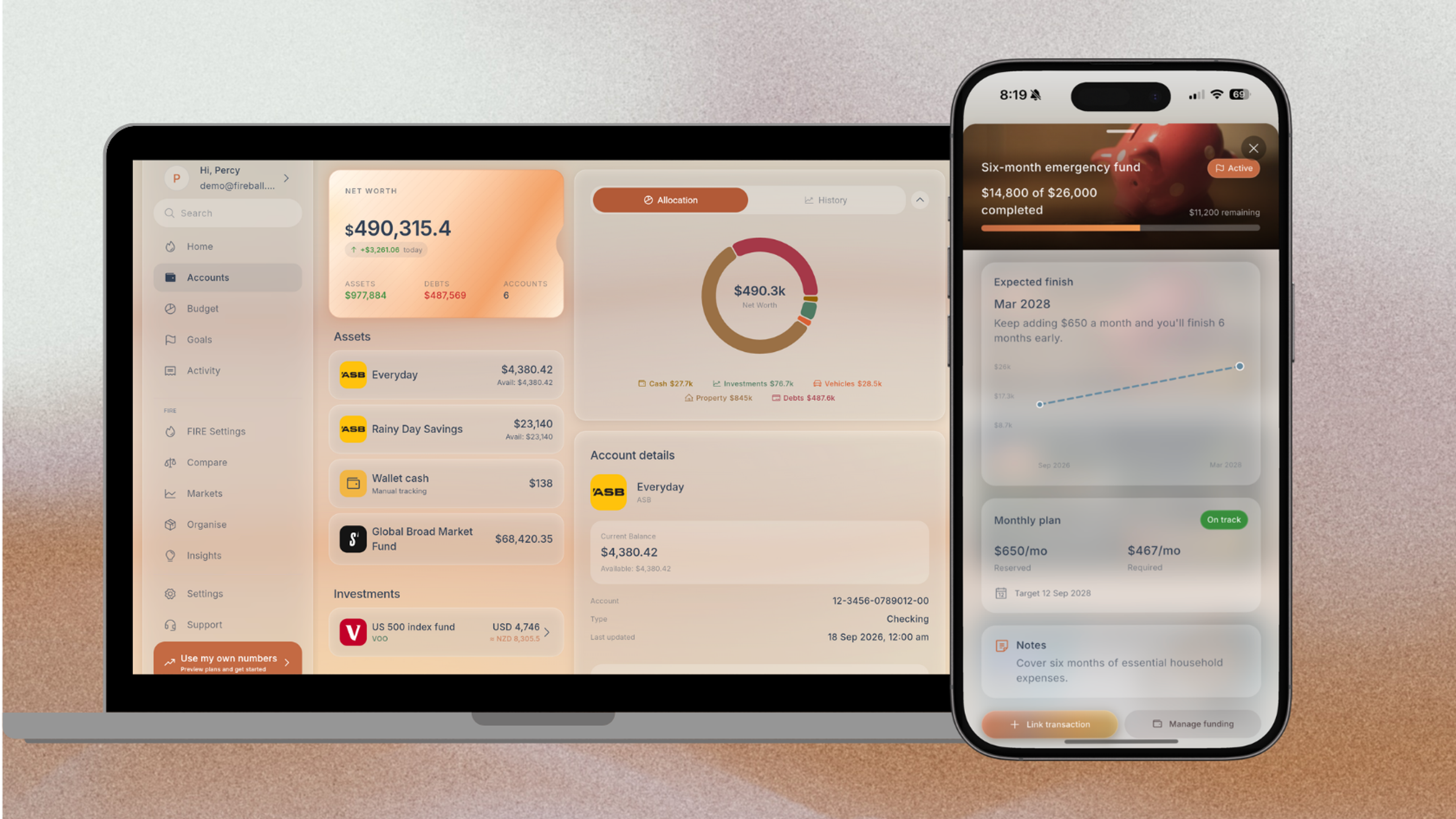 web and app 