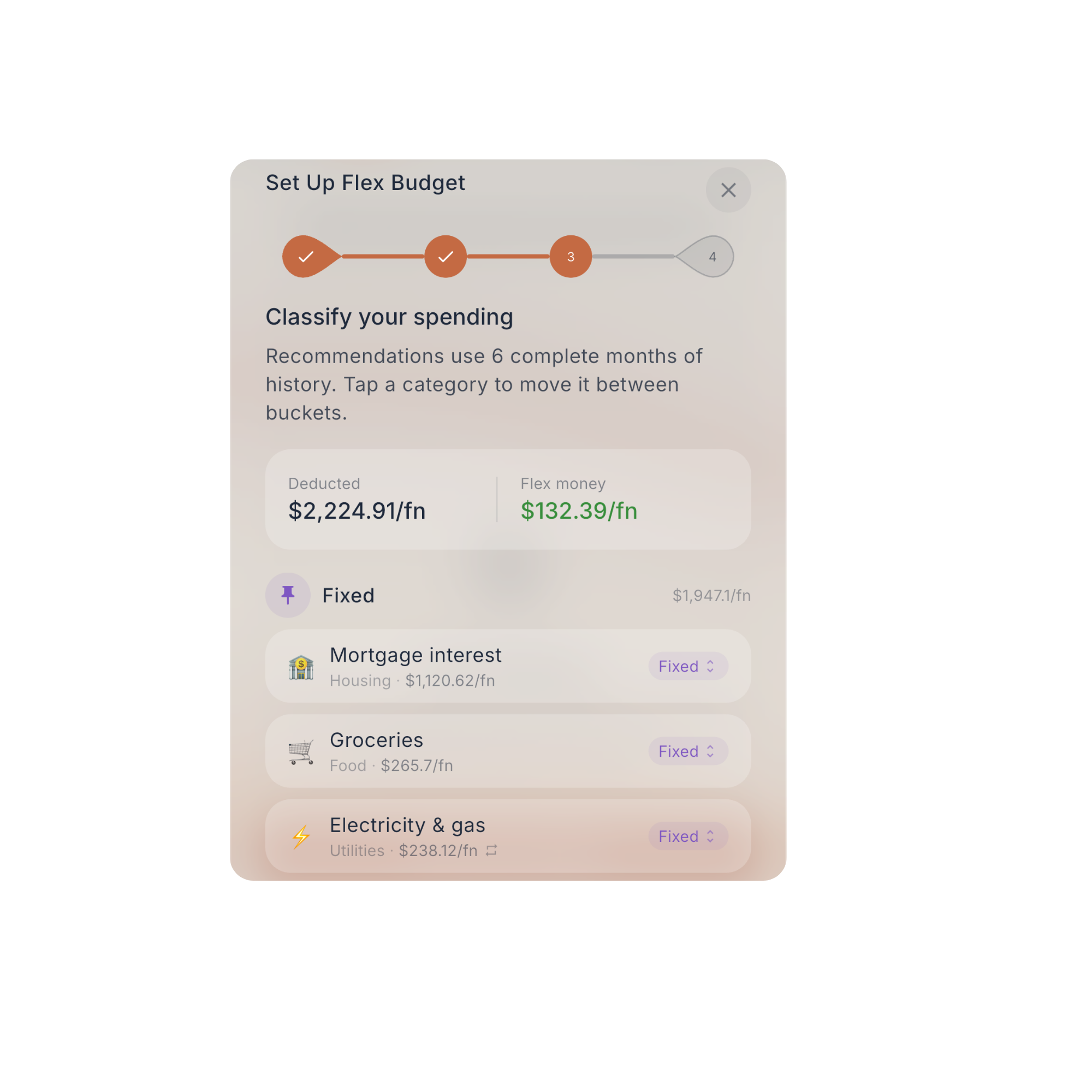 flex budgeting