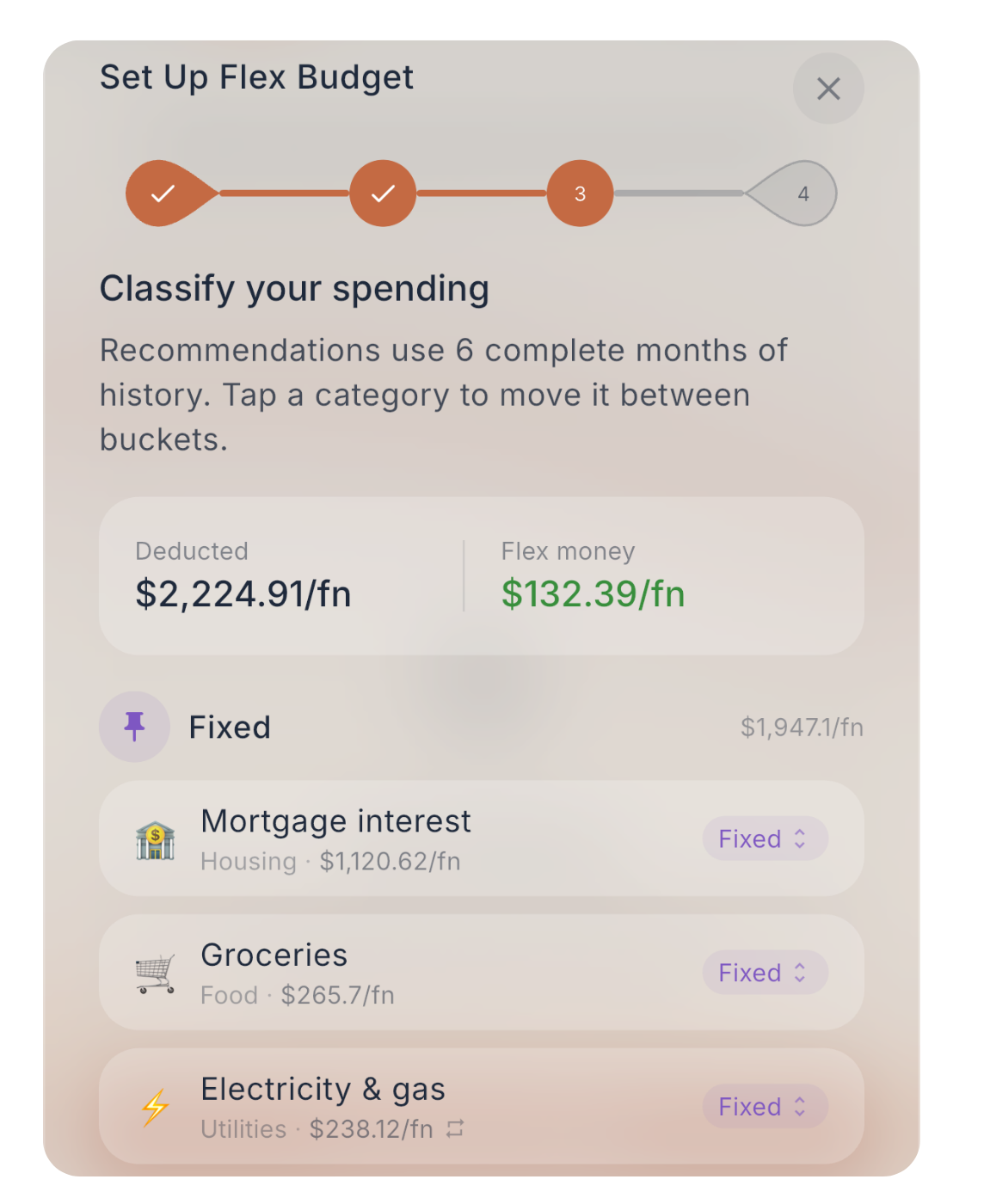 flex budgeting