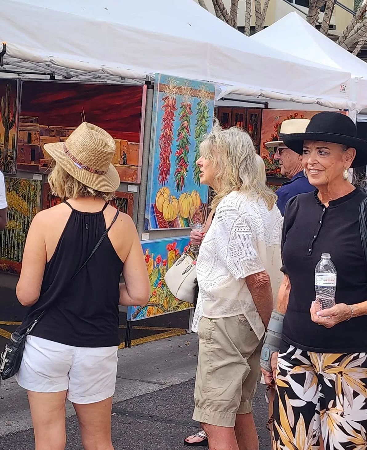 SanTan Village Art & Wine Festival in Gilbert, Arizona