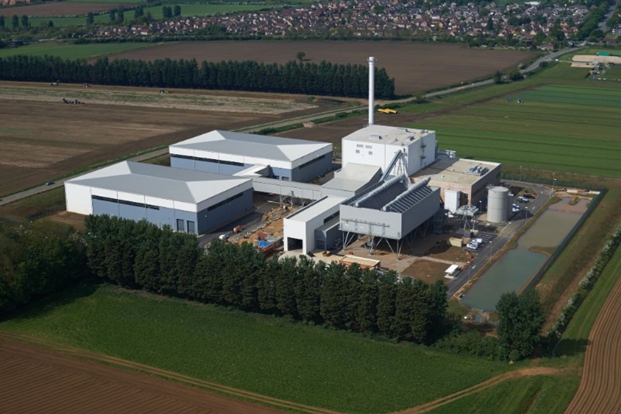 A computer rendering of the potential biomass facility
