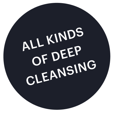 All kinds of deep cleansing