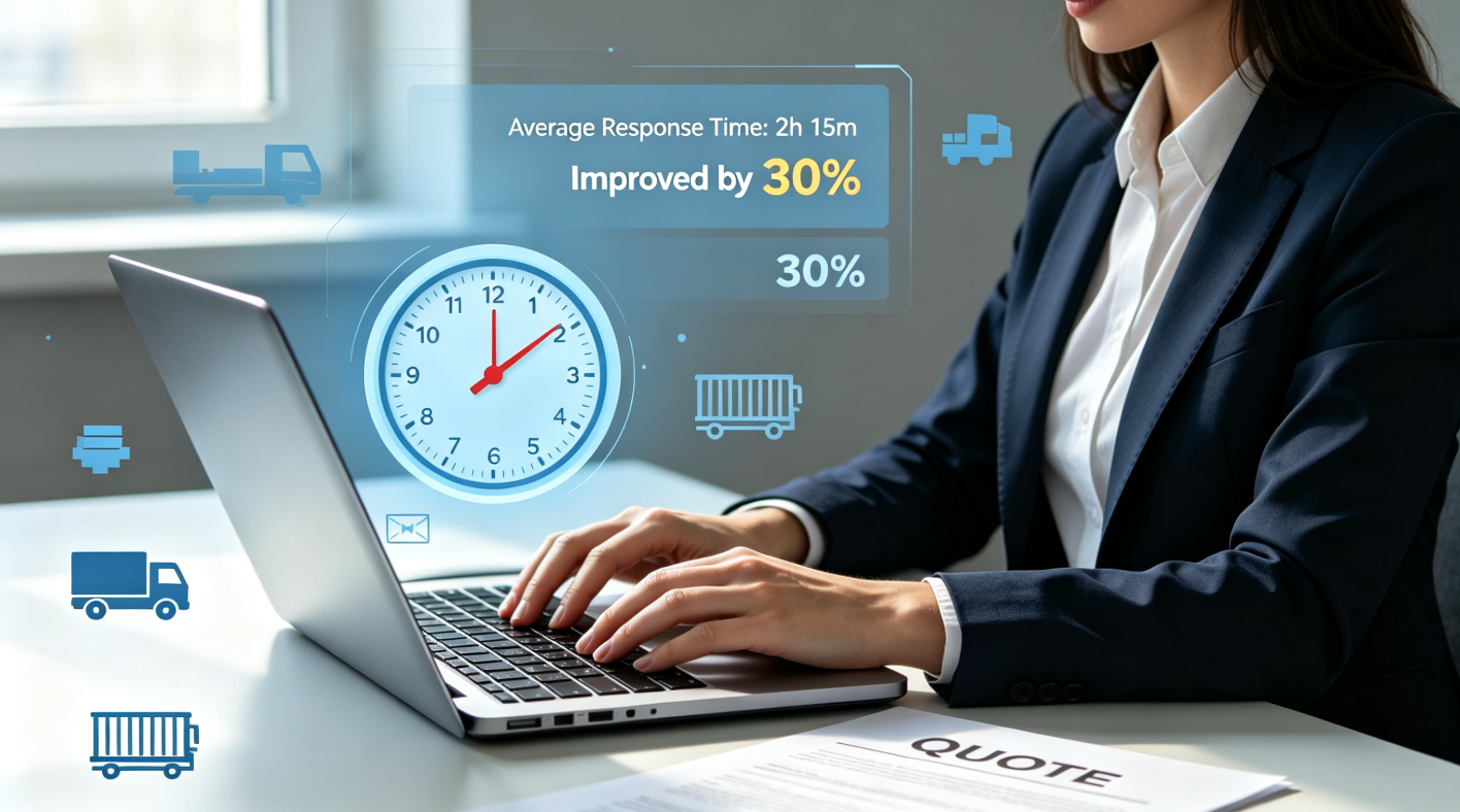 How to Reduce Freight Quote Response Time Without Changing Your Inbox Workflow