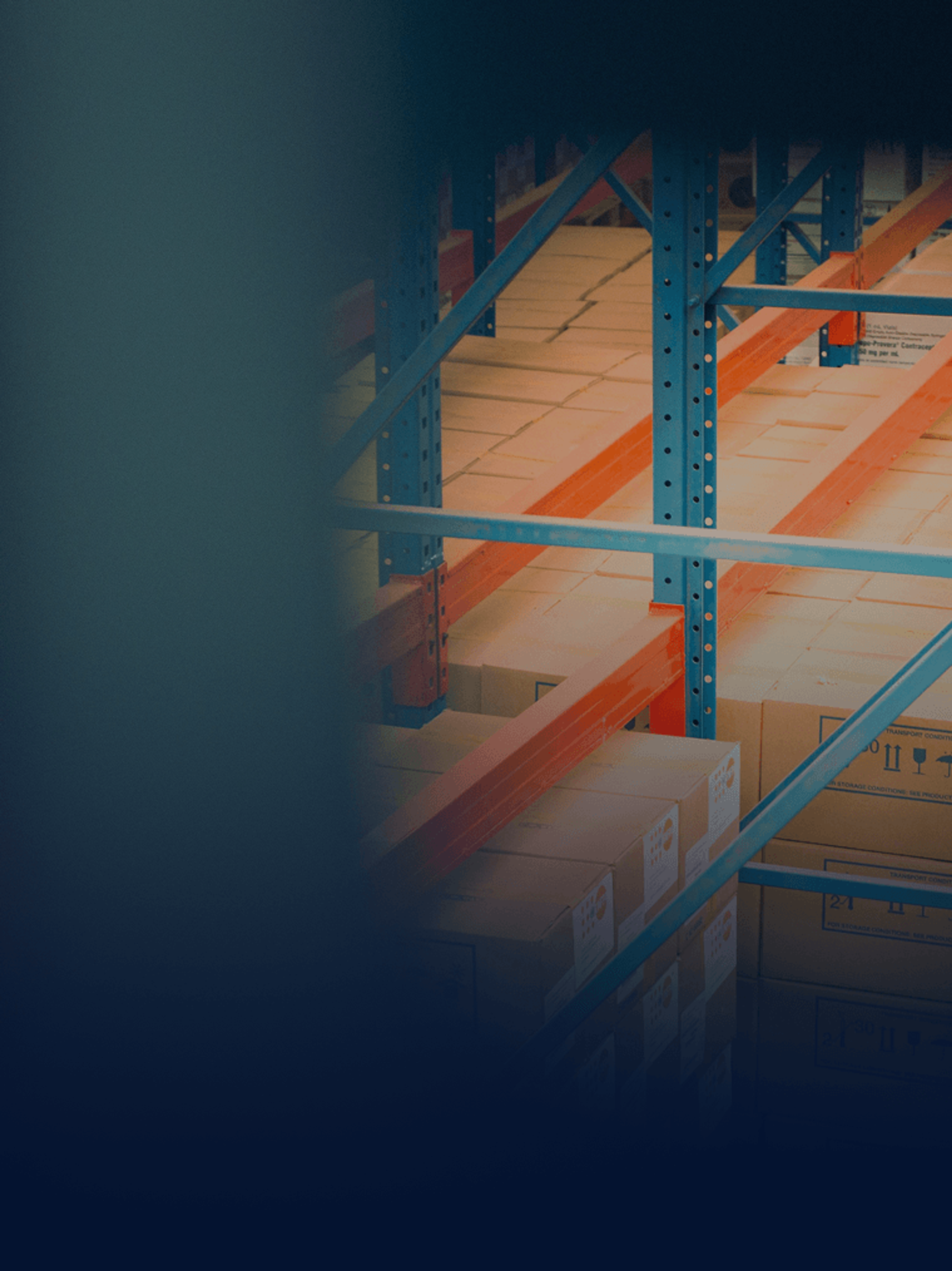 Image of a shipping warehouse