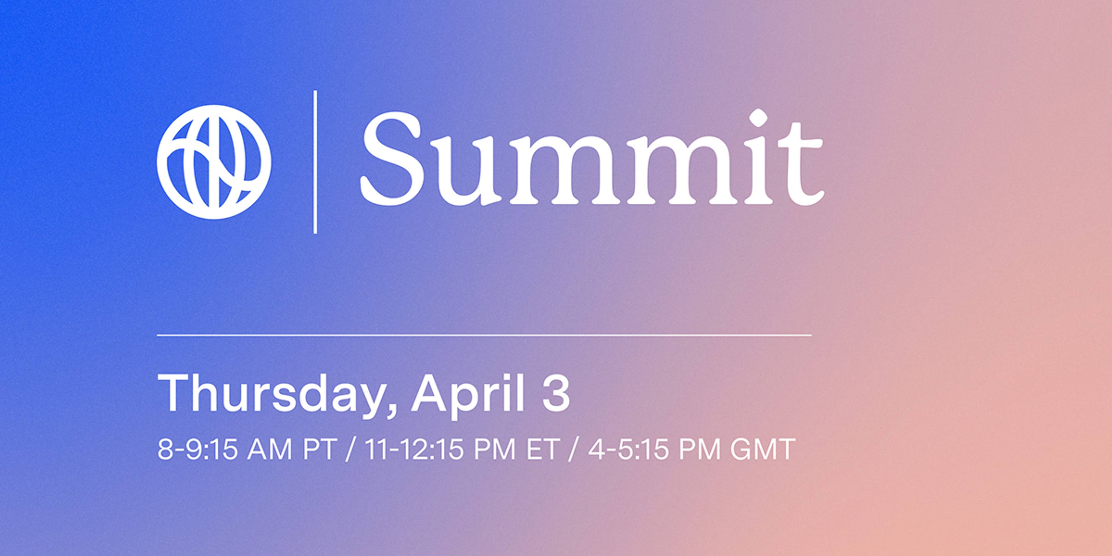 Watershed’s 2025 Summit