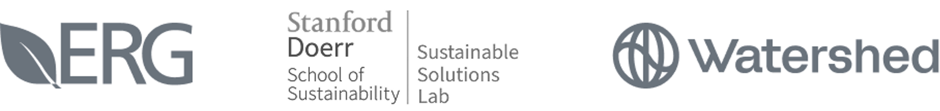 ERG + Stanford University + Watershed