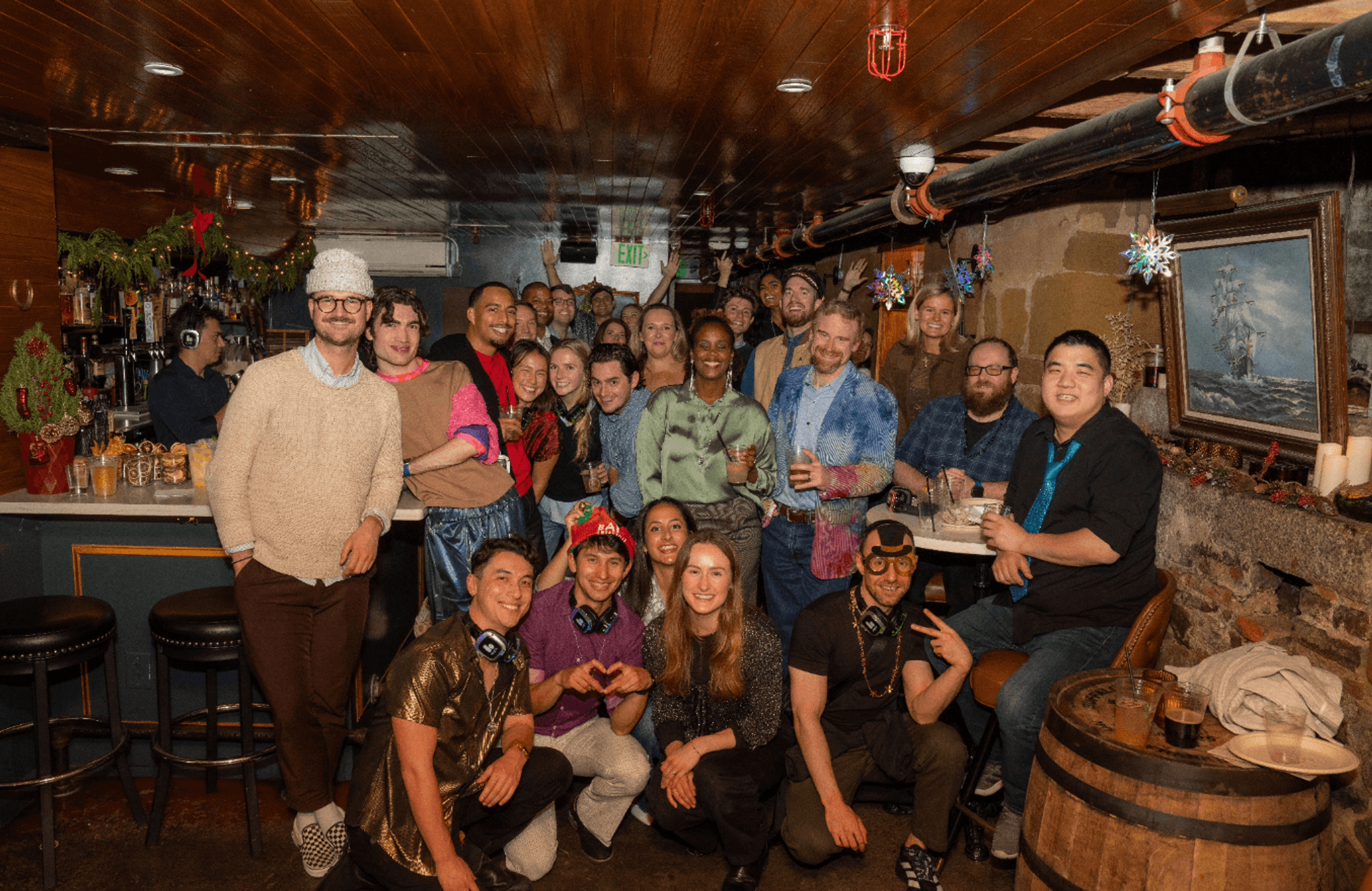 Holiday happy hour in San Francisco