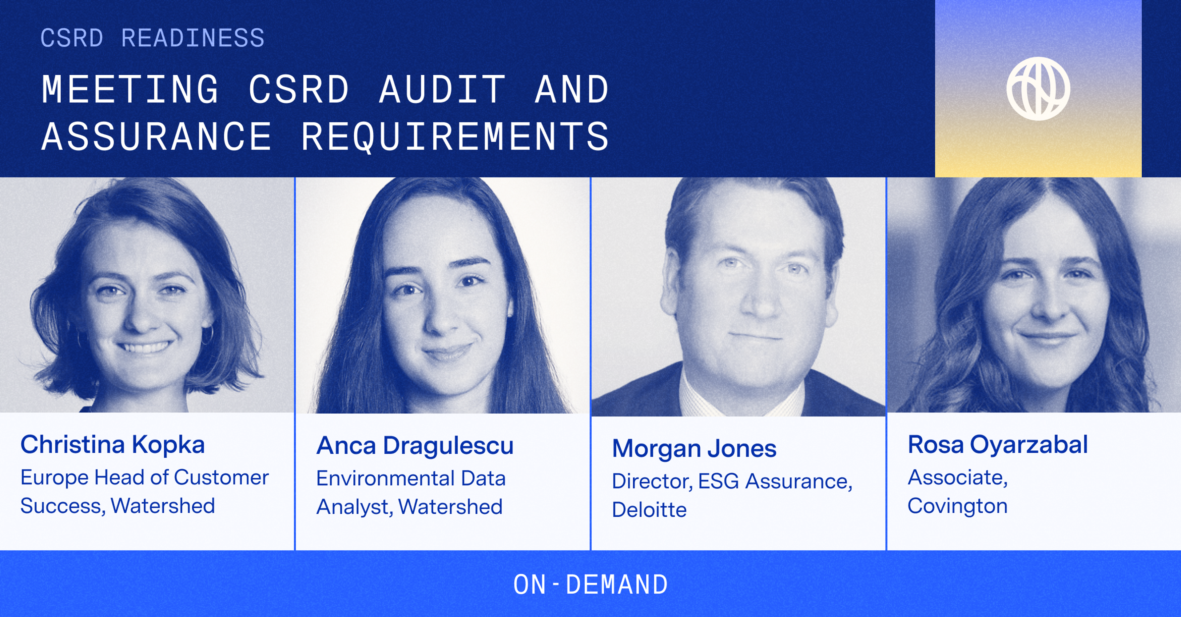 header image for Meeting CSRD audit and assurance requirements