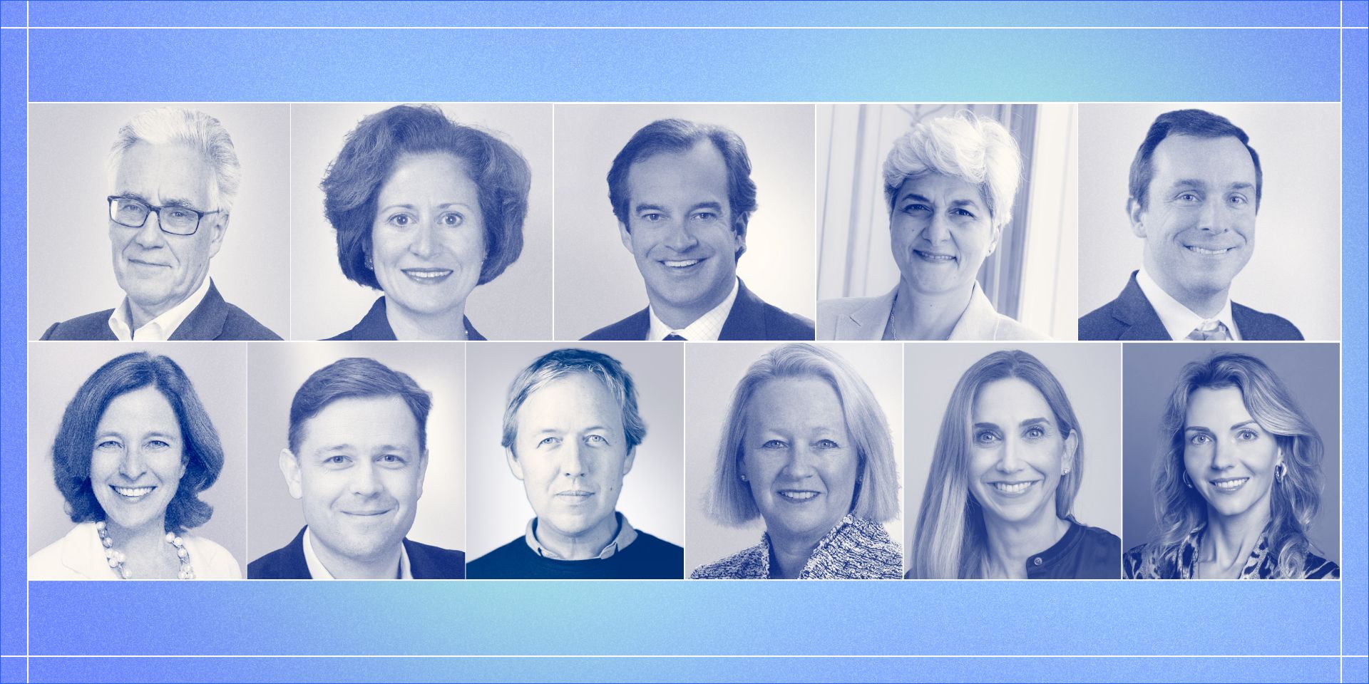Grid of headshots of Watershed Policy Advisory Board