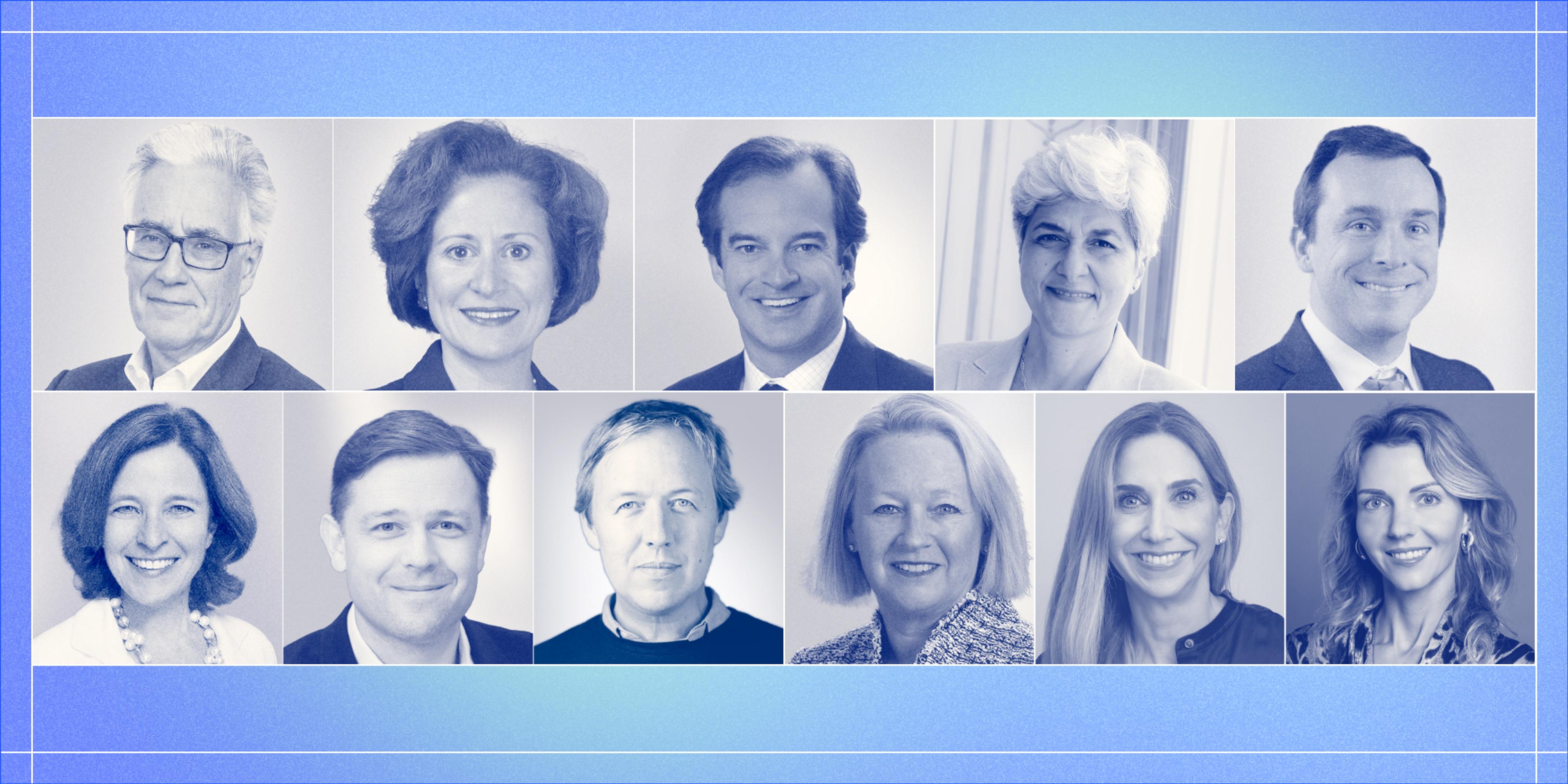 Grid of headshots of Watershed Policy Advisory Board