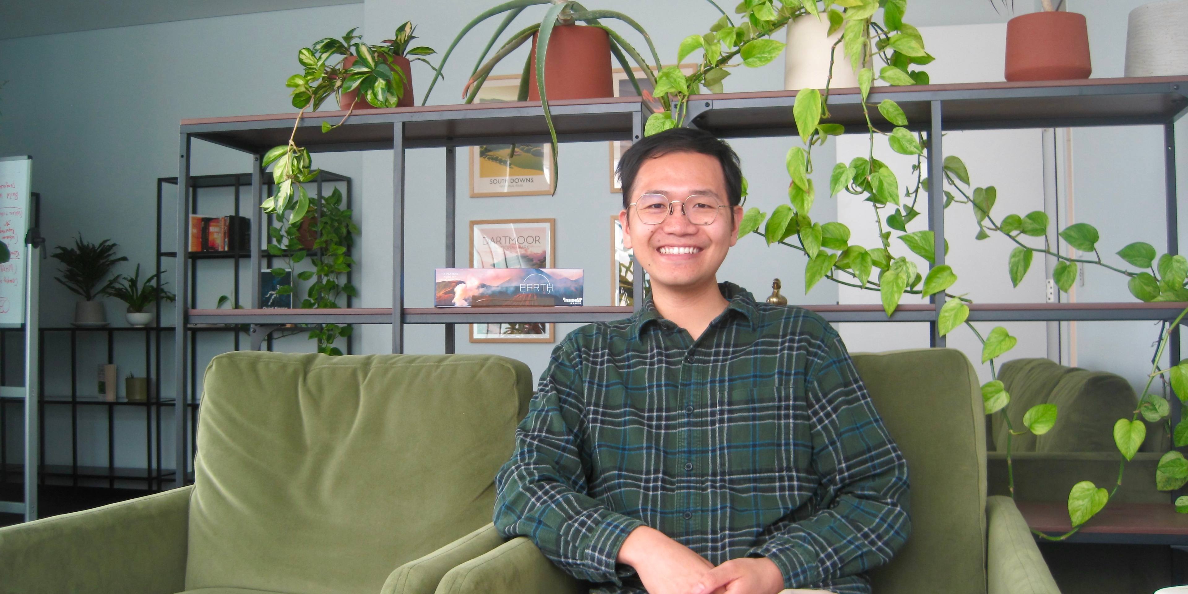 photo of an engineer working on sustainability AI for watershed