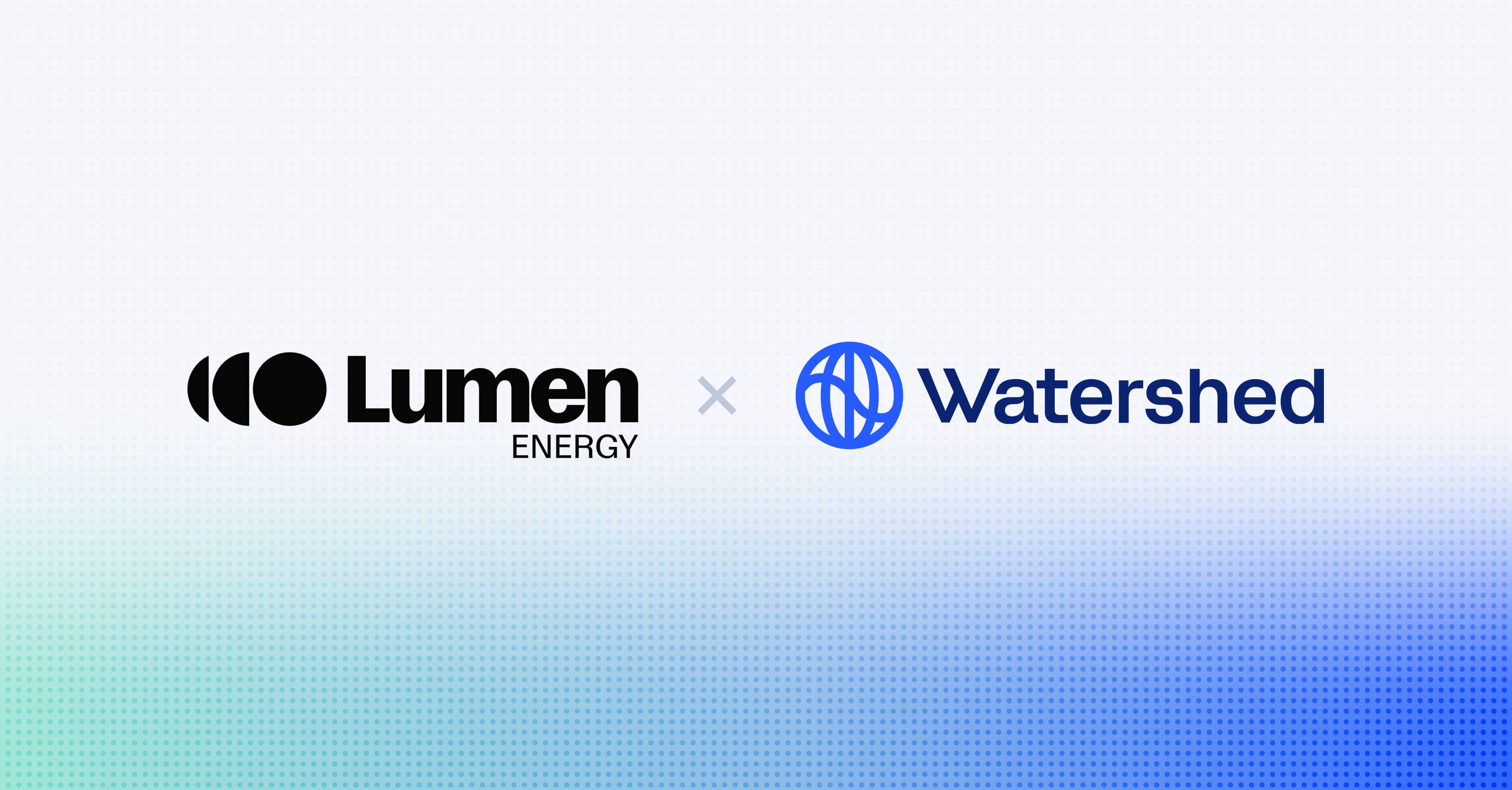 Lumen Energy and Watershed logos