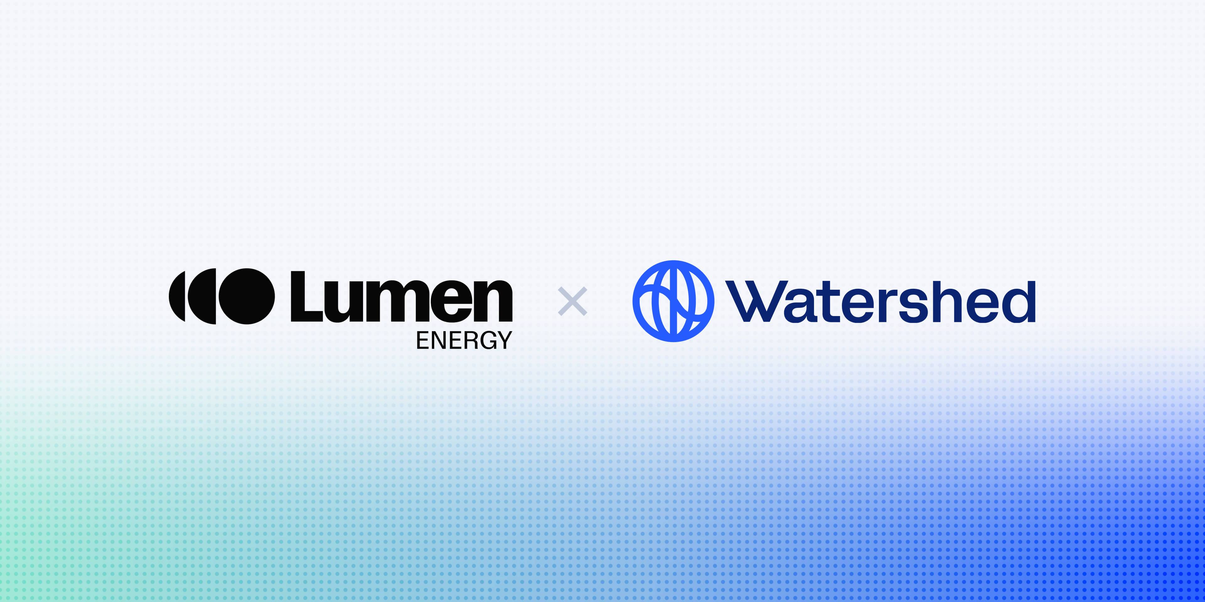 Lumen Energy and Watershed logos