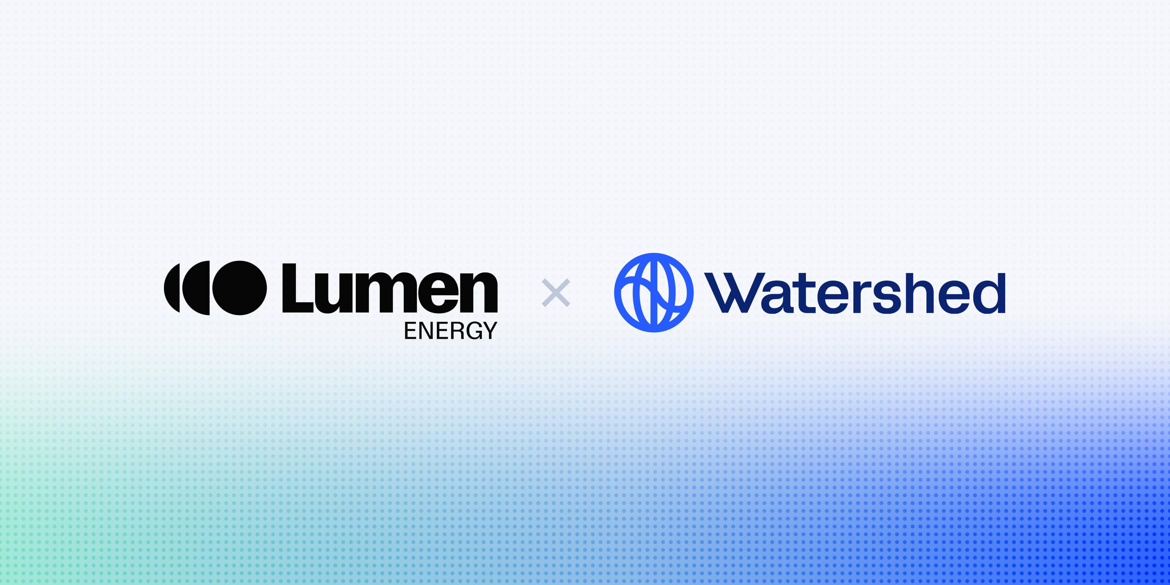 Lumen Energy and Watershed logos