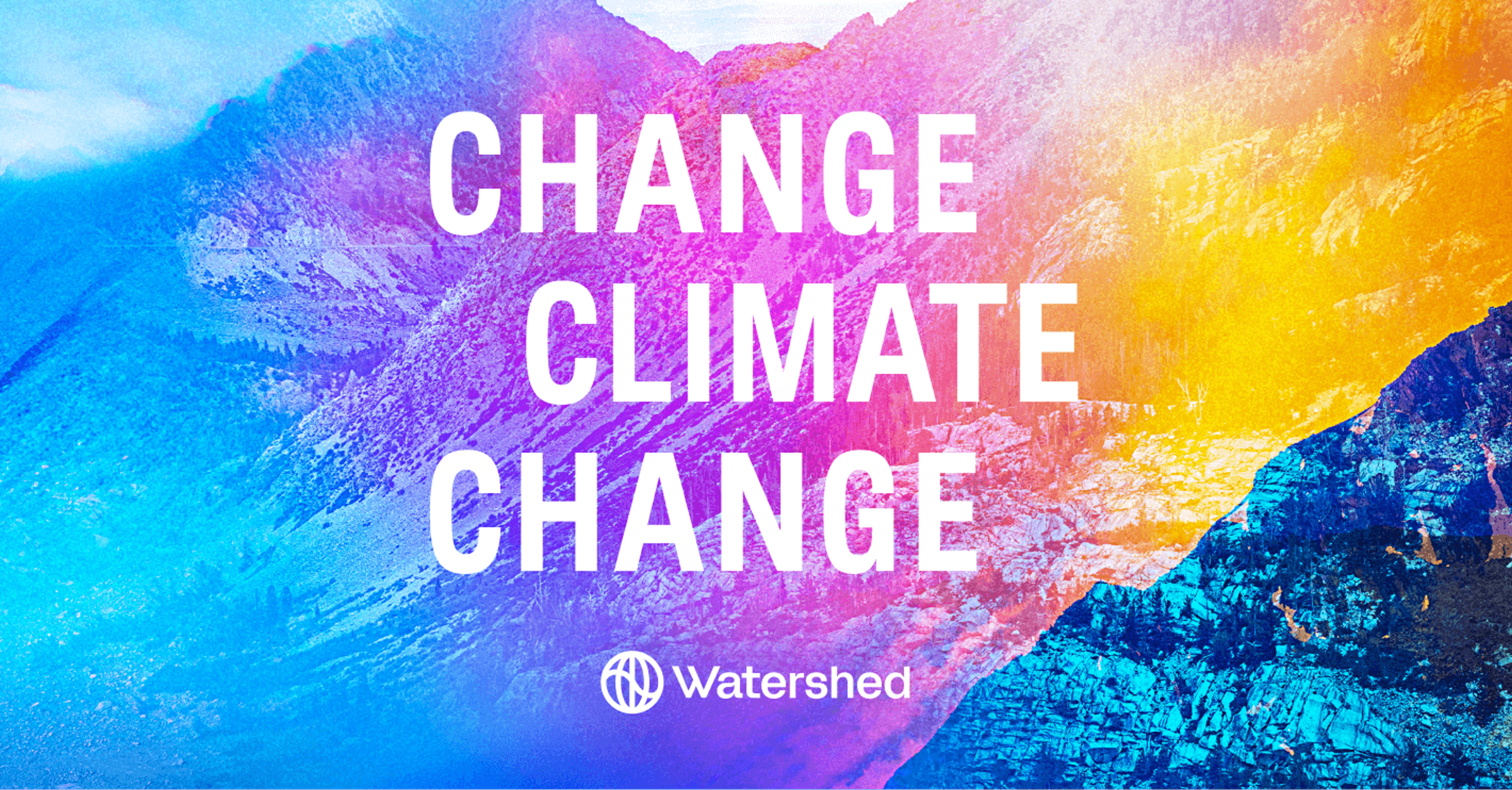 Change Climate Change image for Watershed, enterprise climate software