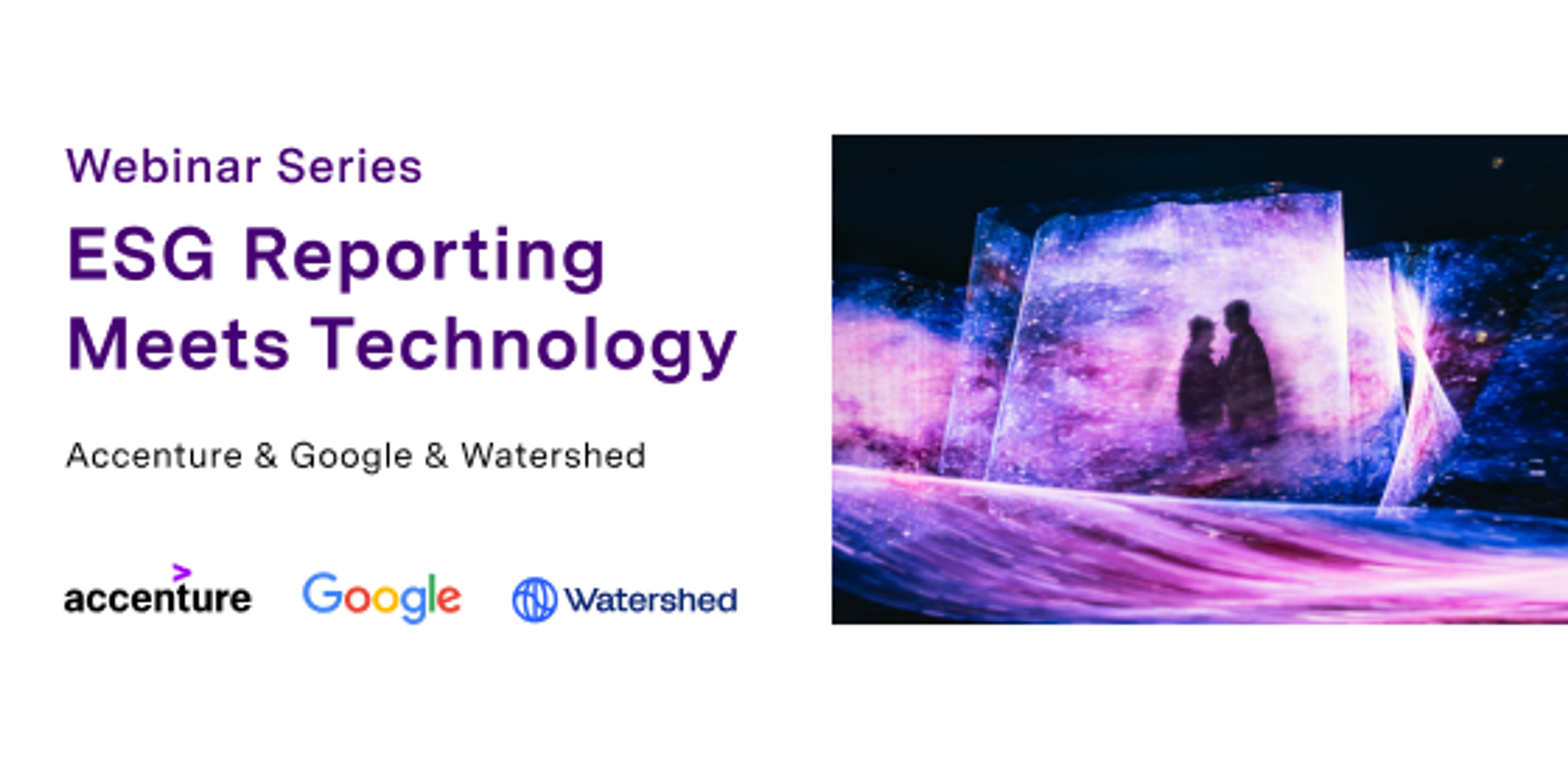 accenture, google, watershed logos