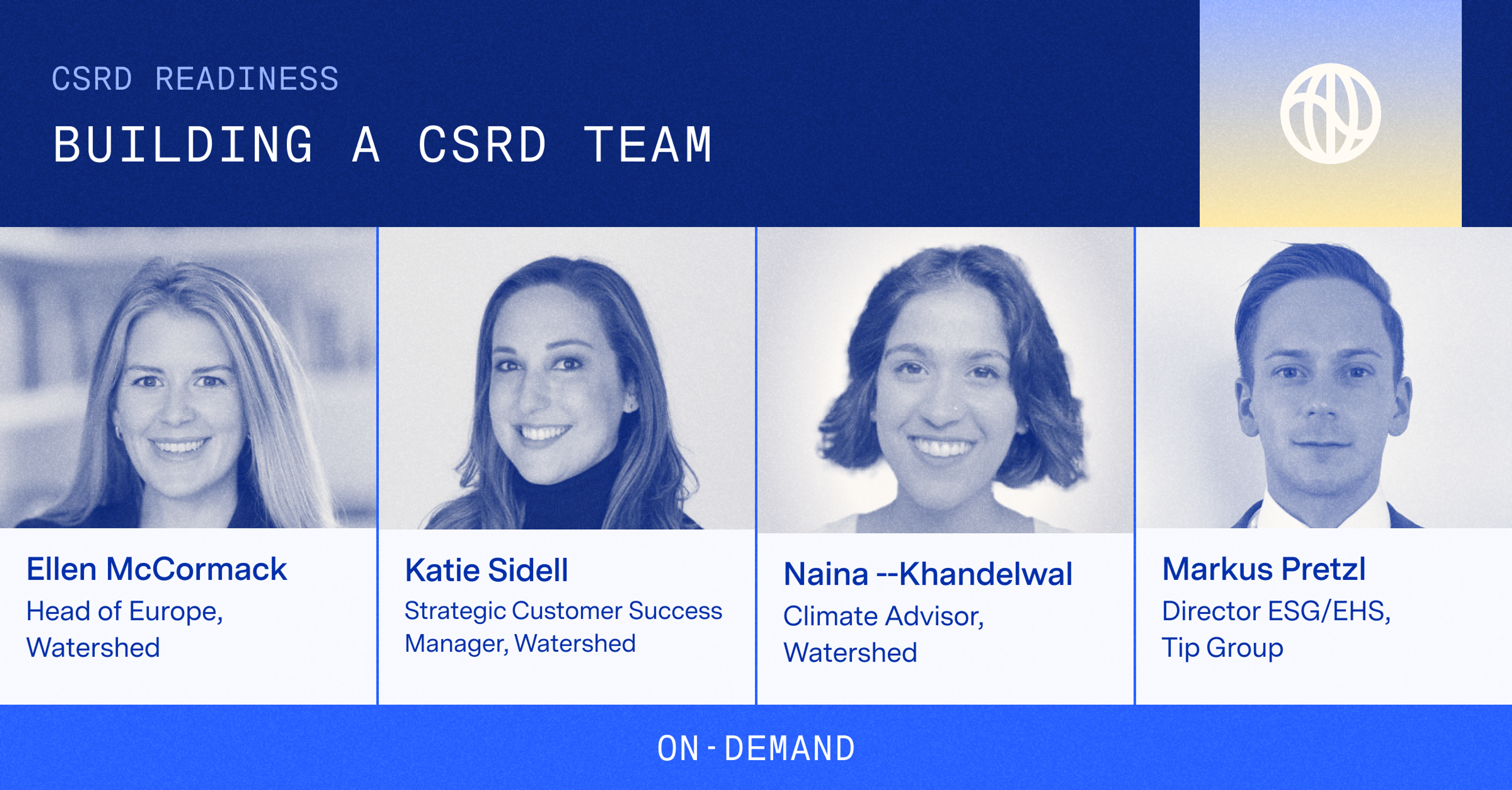 header image for Building a CSRD team