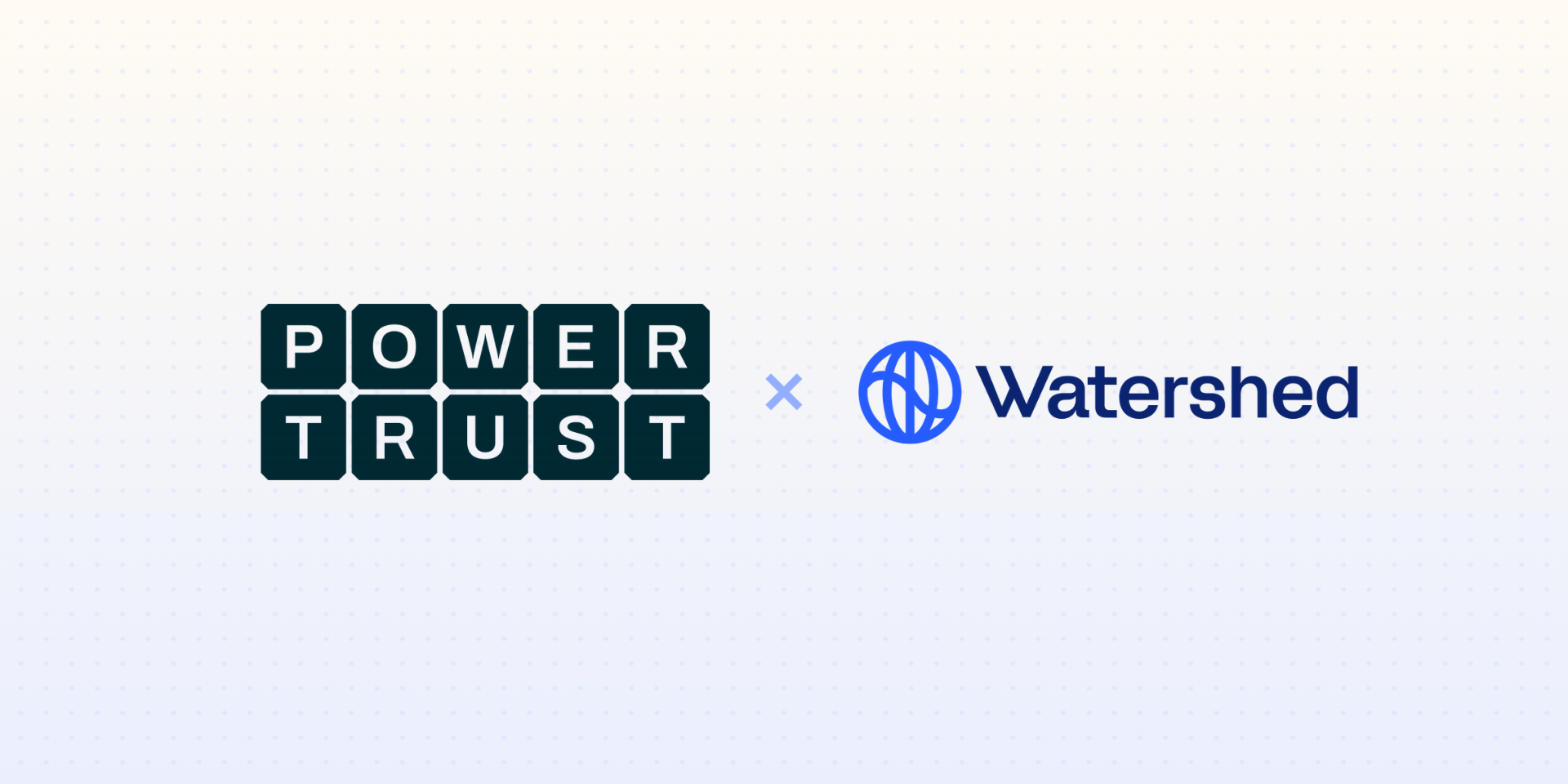 Powertrust and Watershed logos