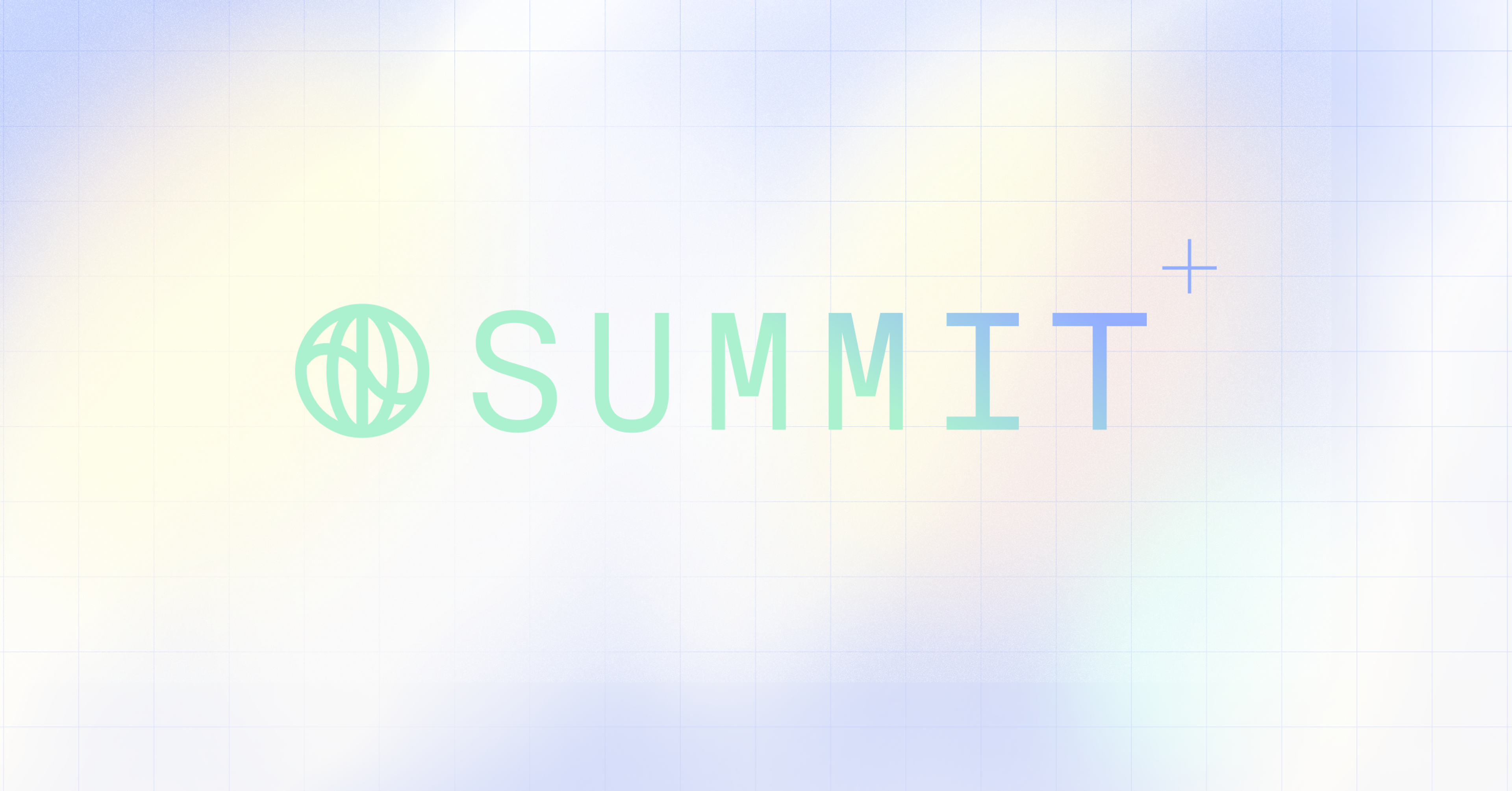 Summit logo over grid texture