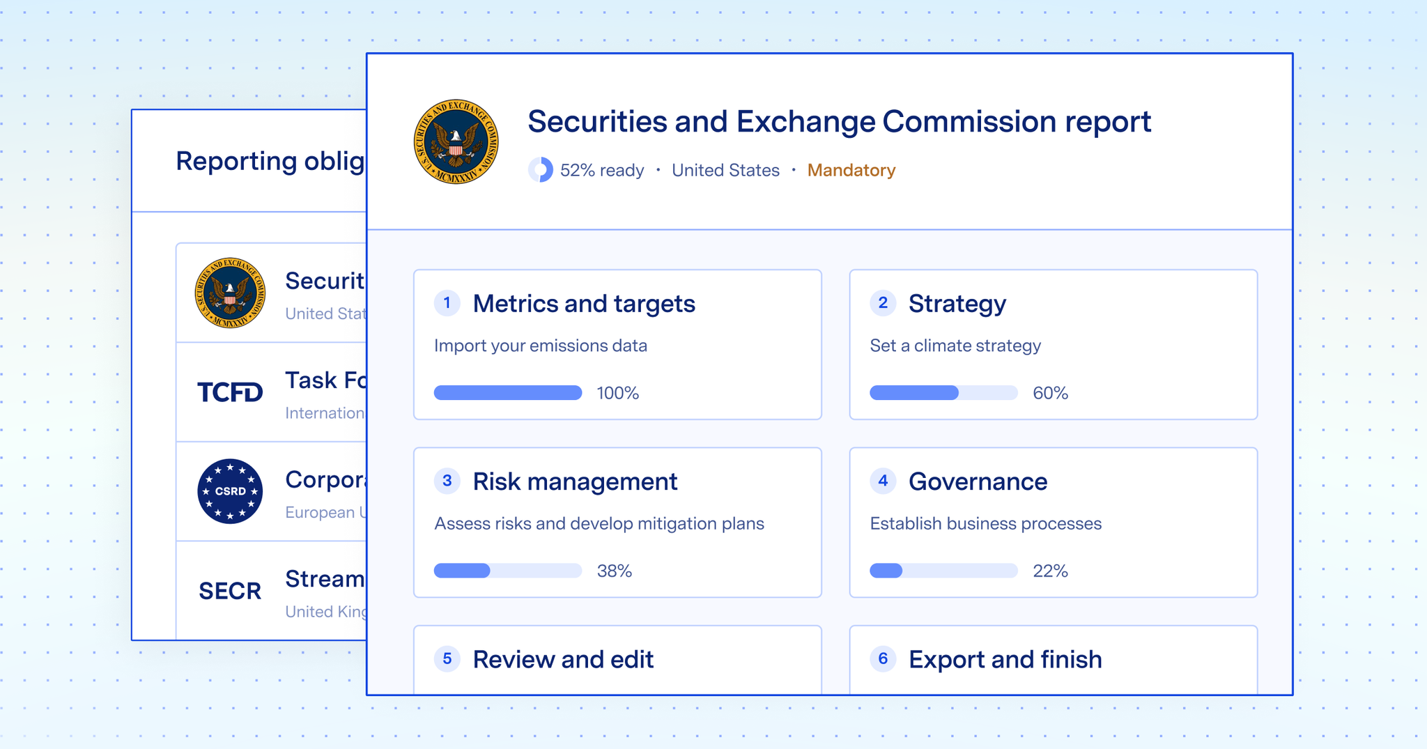 TCFD: Task Force on Climate-related Financial Disclosures – Watershed