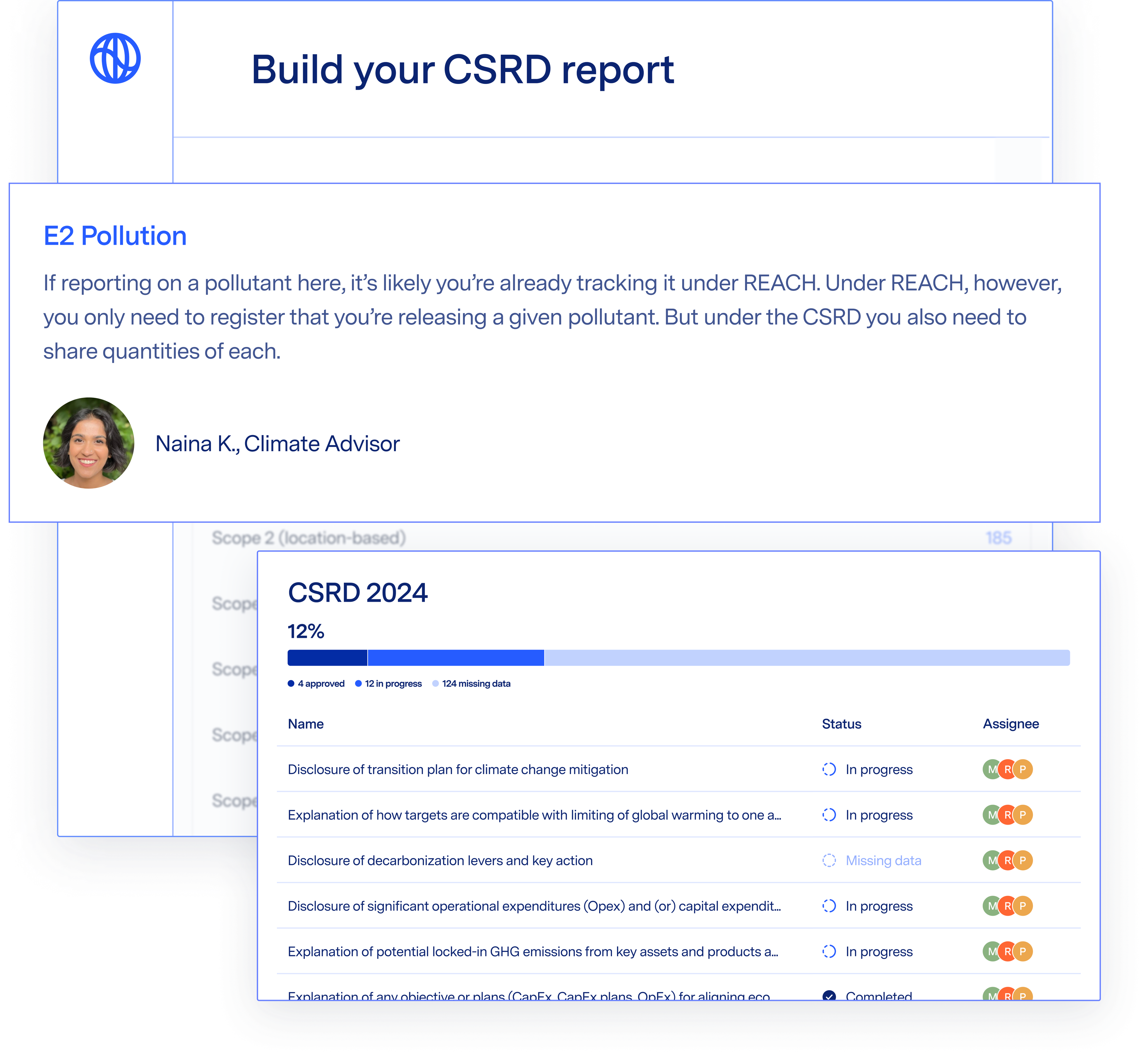 Build your CSRD report