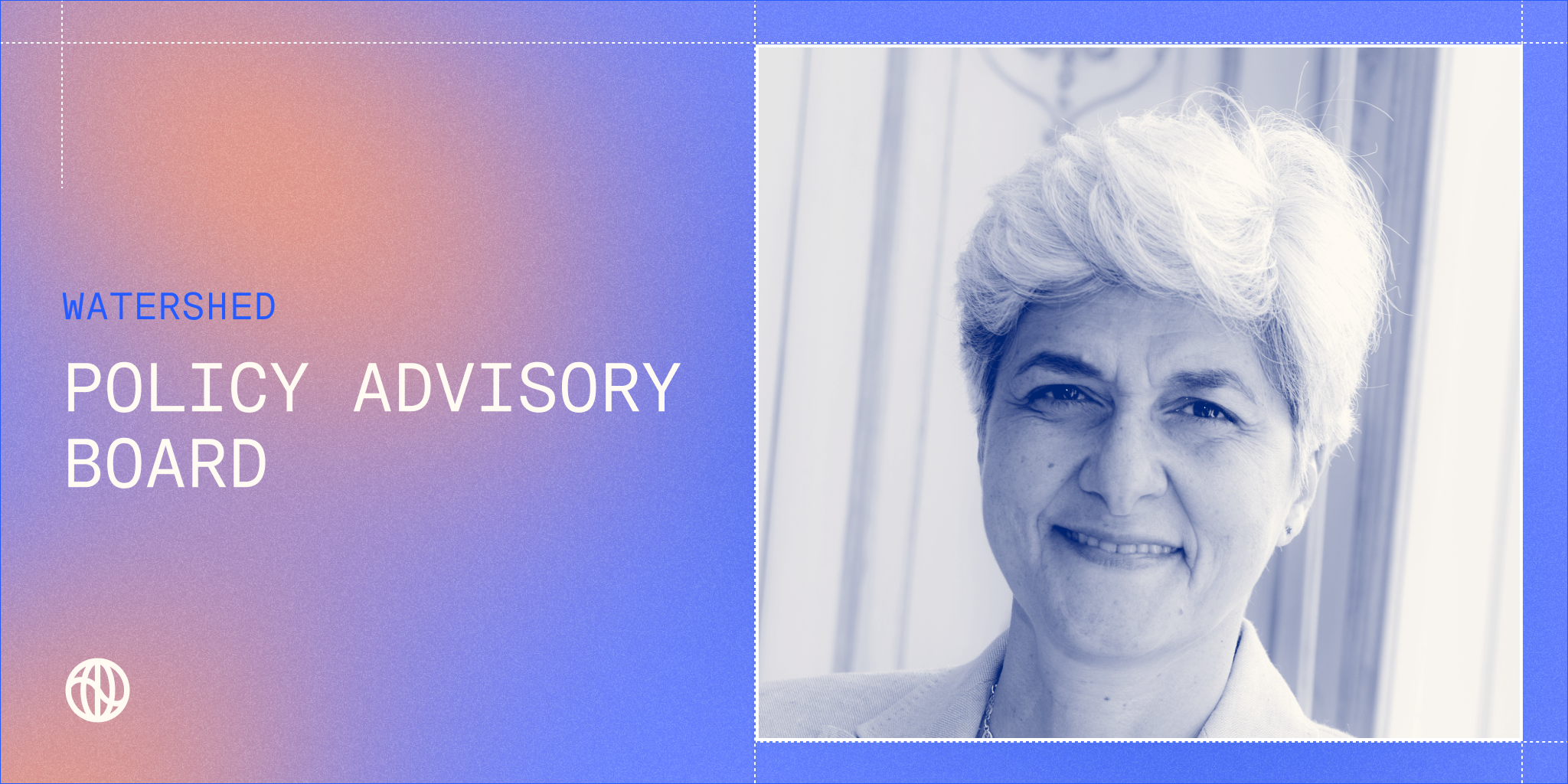 Sylvie Goulard, a new member of Watershed's Policy Advisory Board