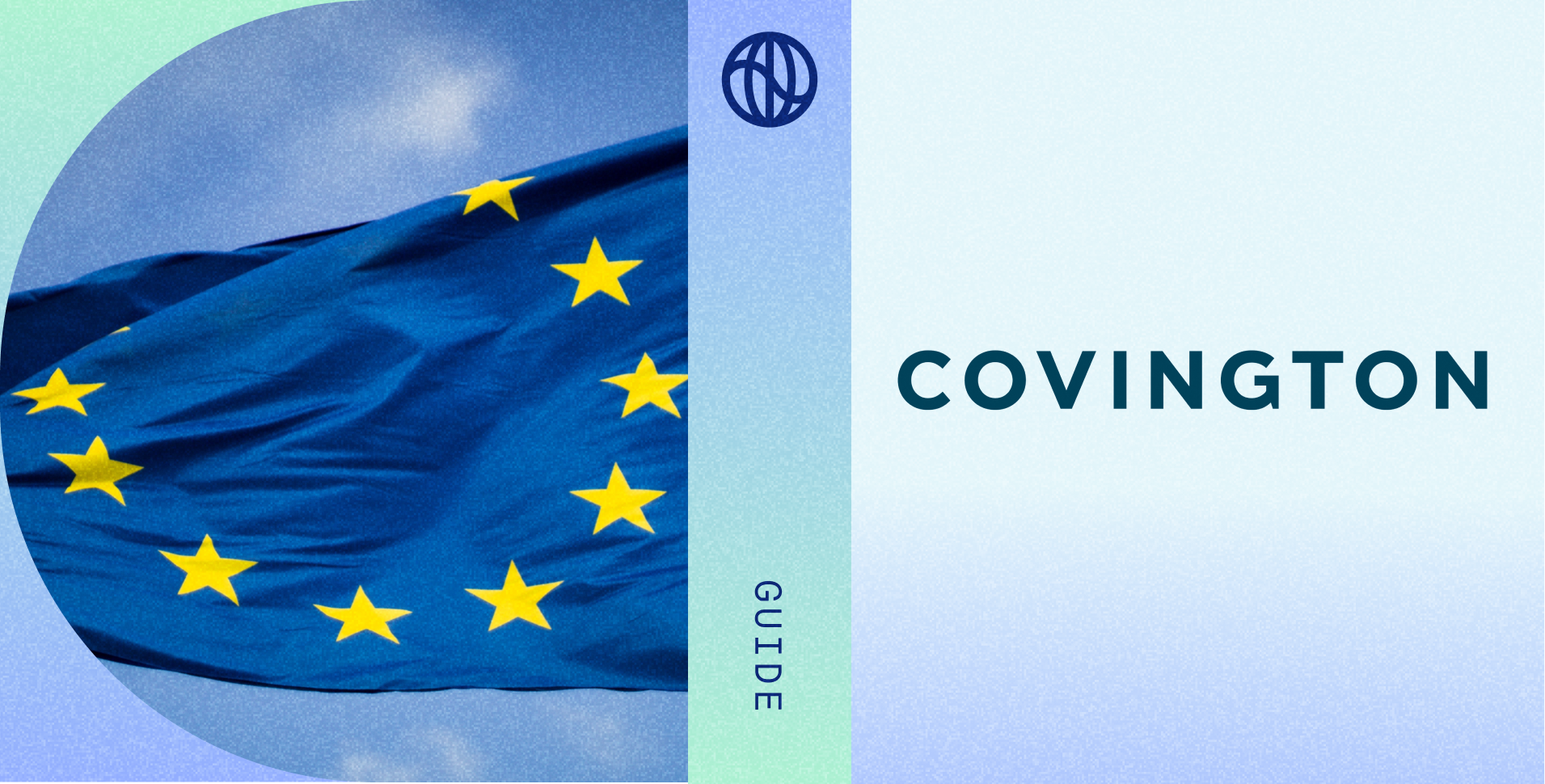 EU Flag plus Covington logo