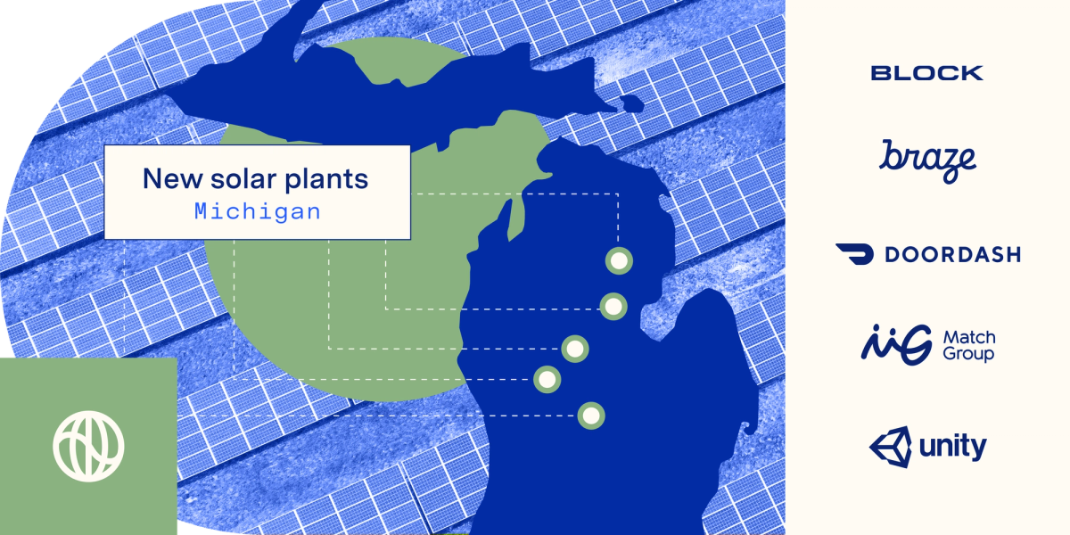 Watershed customer VPPA helps fund five new Michigan solar plants