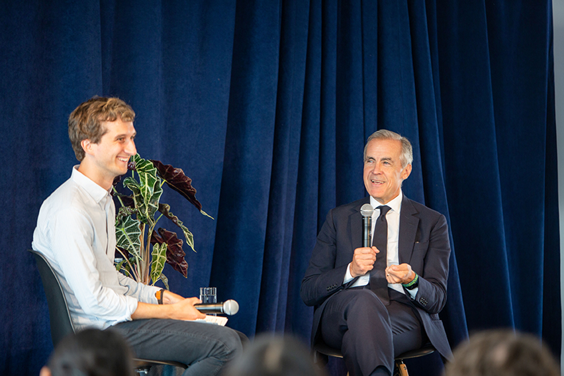 Mark Carney and Taylor Francis in conversation