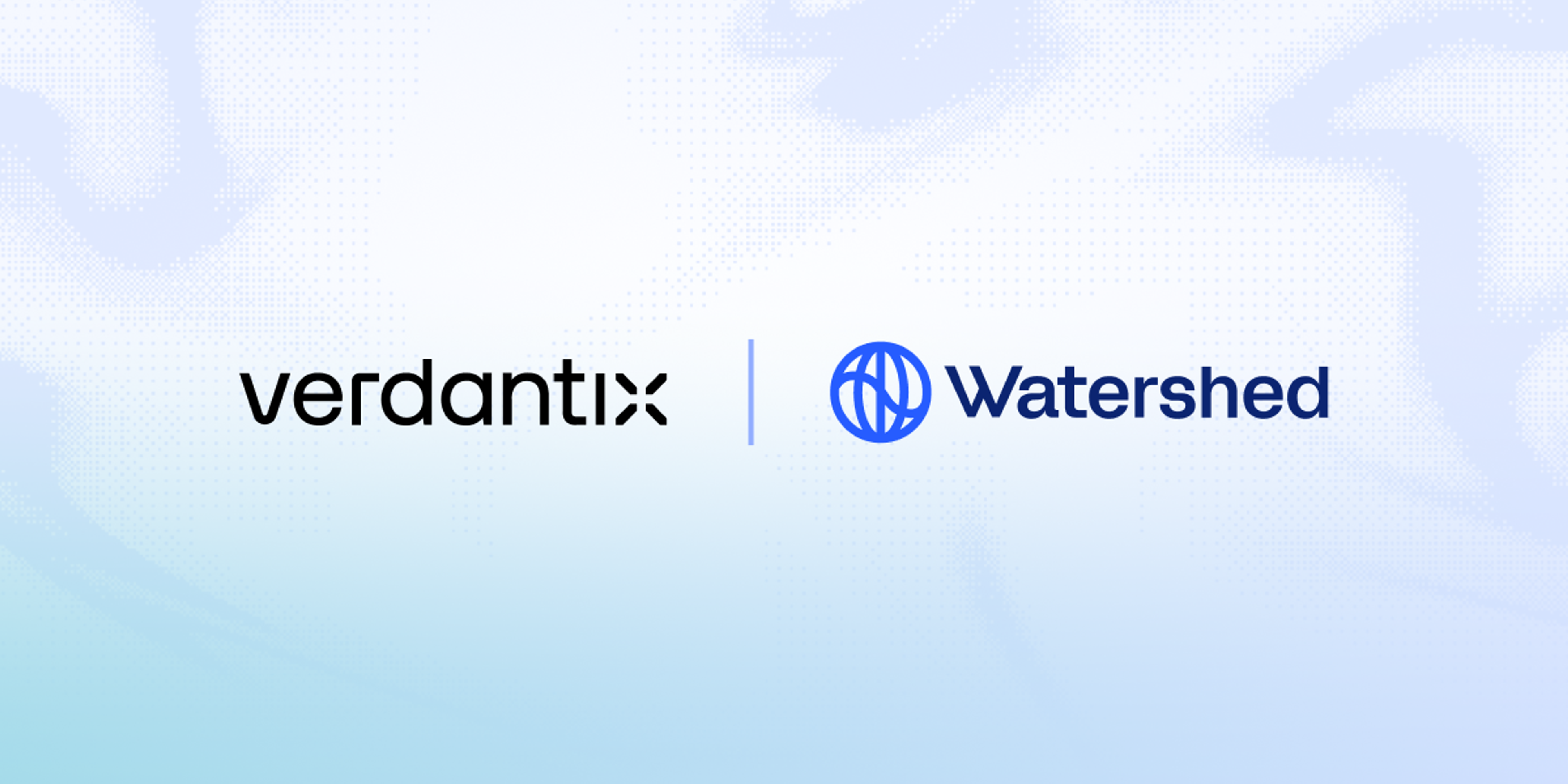 Verdantix and Watershed logos