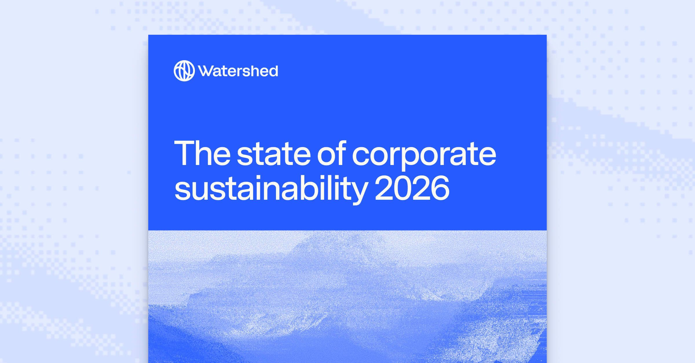 State of corporate sustainability 2026: AI edition