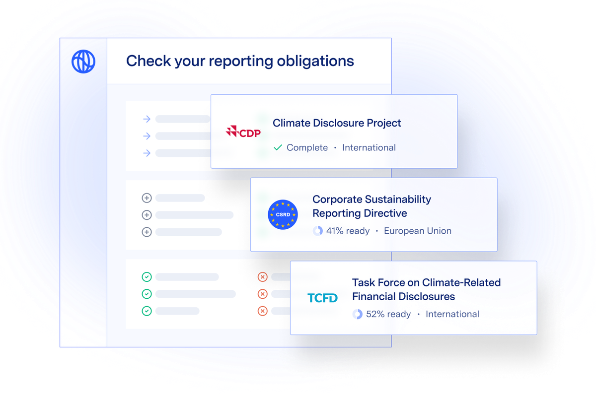 Prepare for CDP reporting requirements Watershed