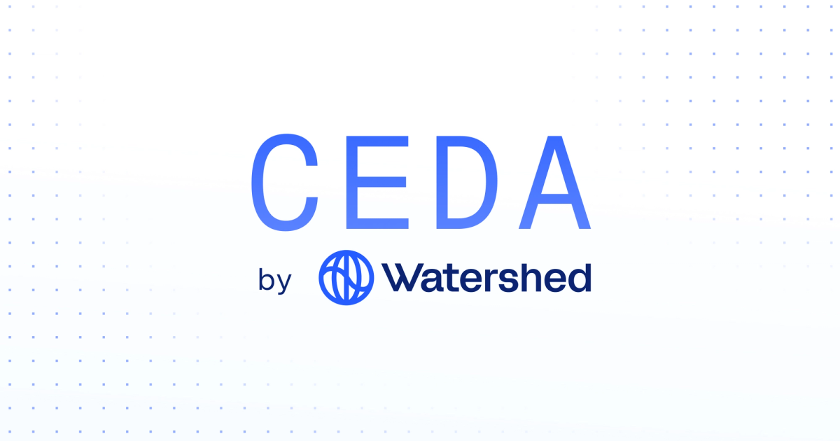 CEDA by Watershed: Carbon emissions data to drive climate action ...