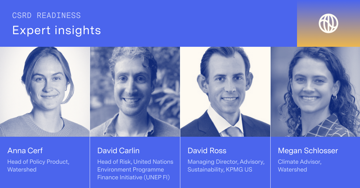 How to create transition plans for the CSRD, CSDDD and more