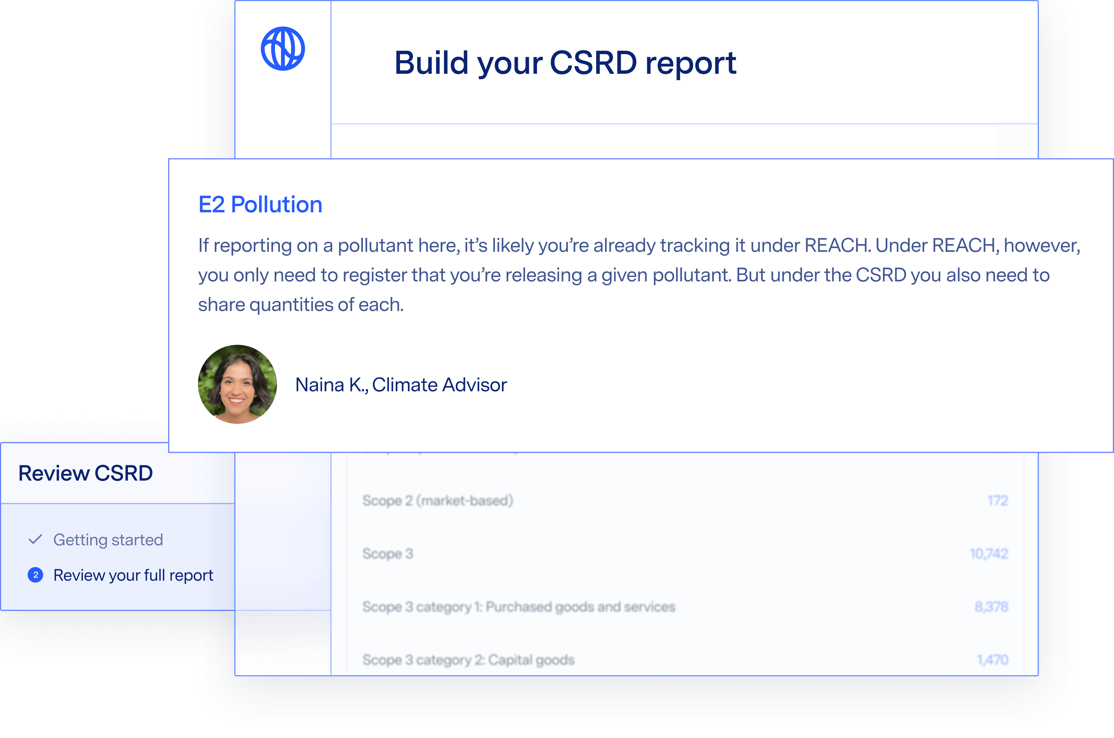 Build your CSRD report