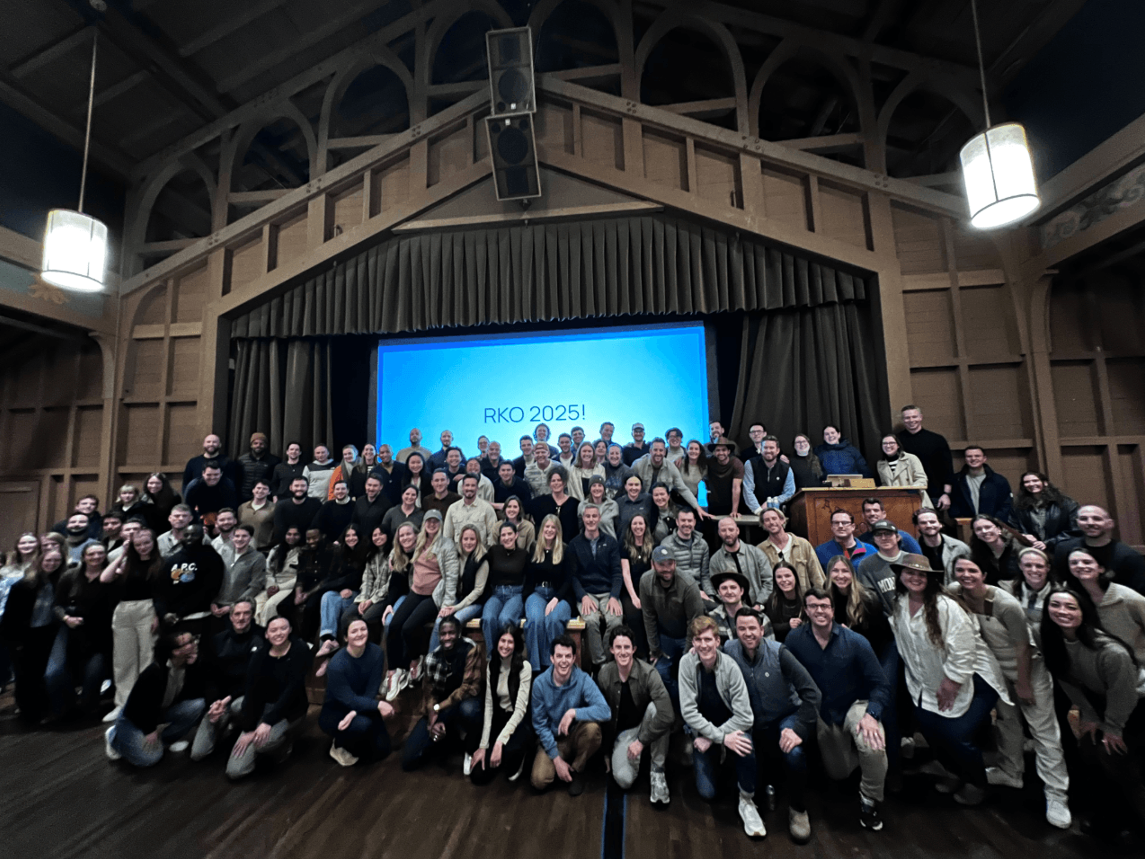 Watershed GTM team during sales kick-off