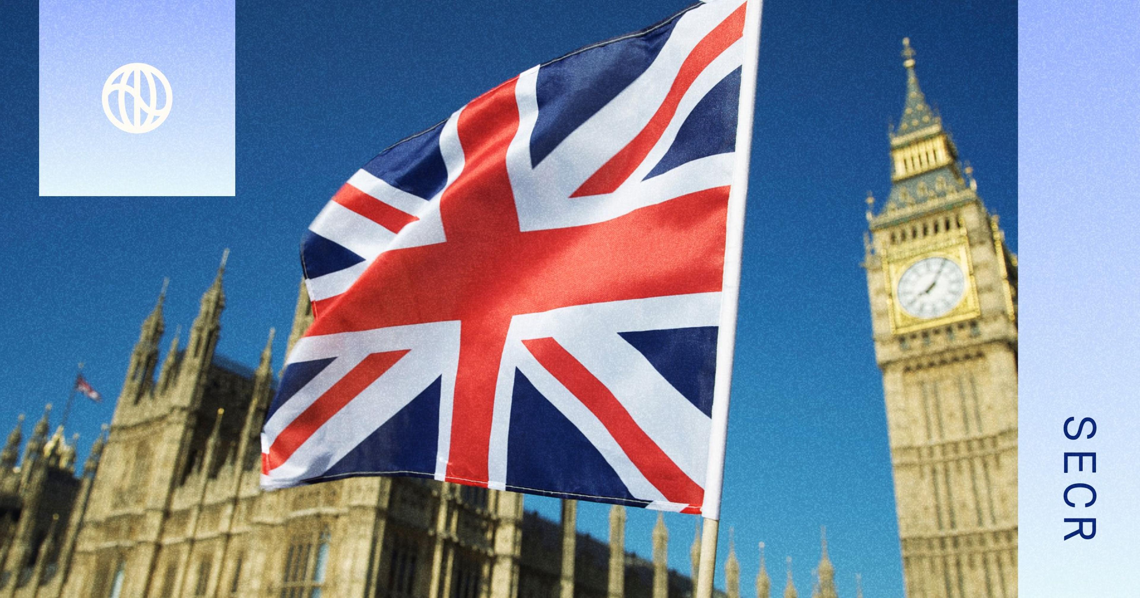 Collage of UK flag with Watershed logo & SECR text