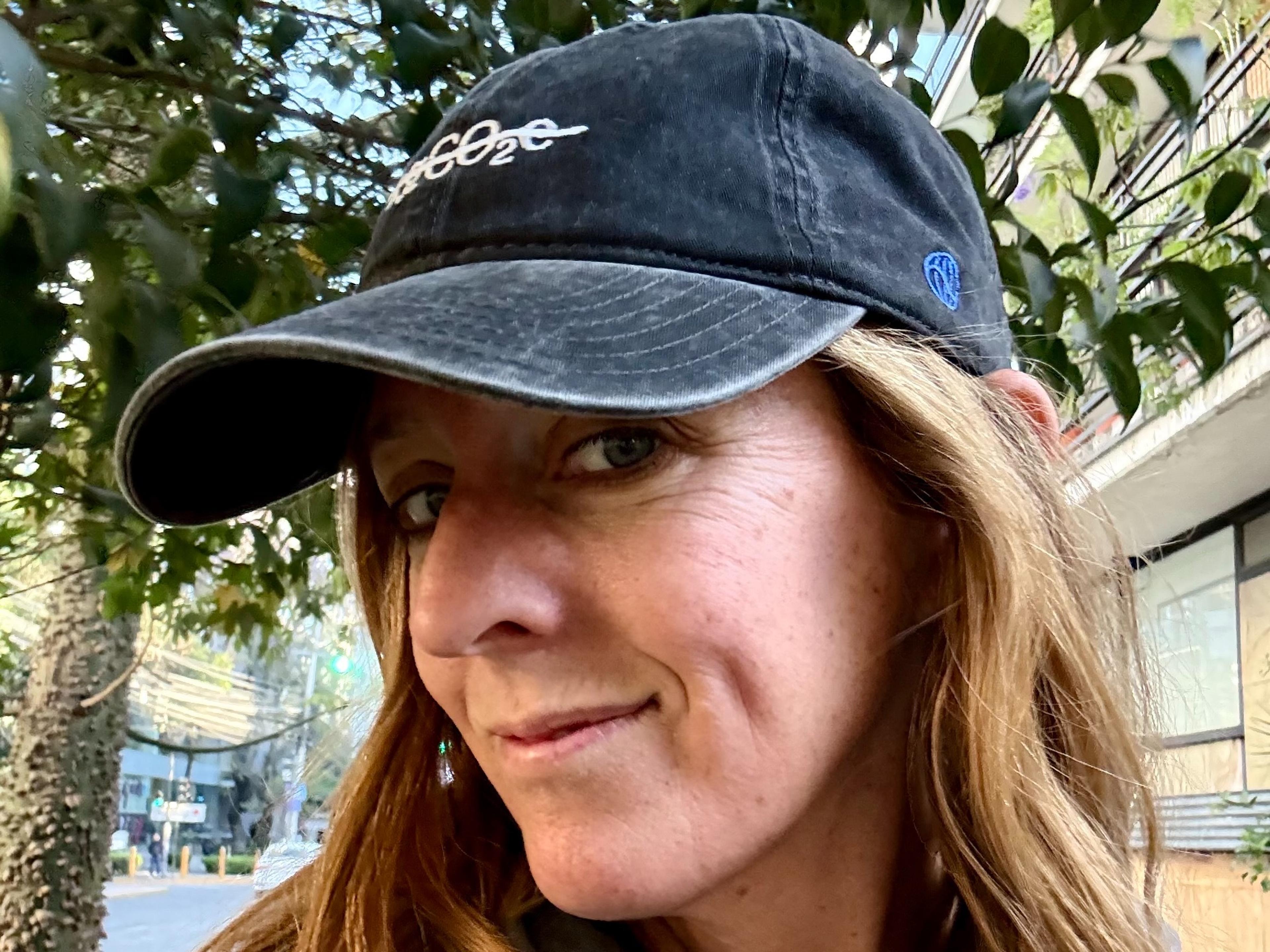 a sustainably produced hat