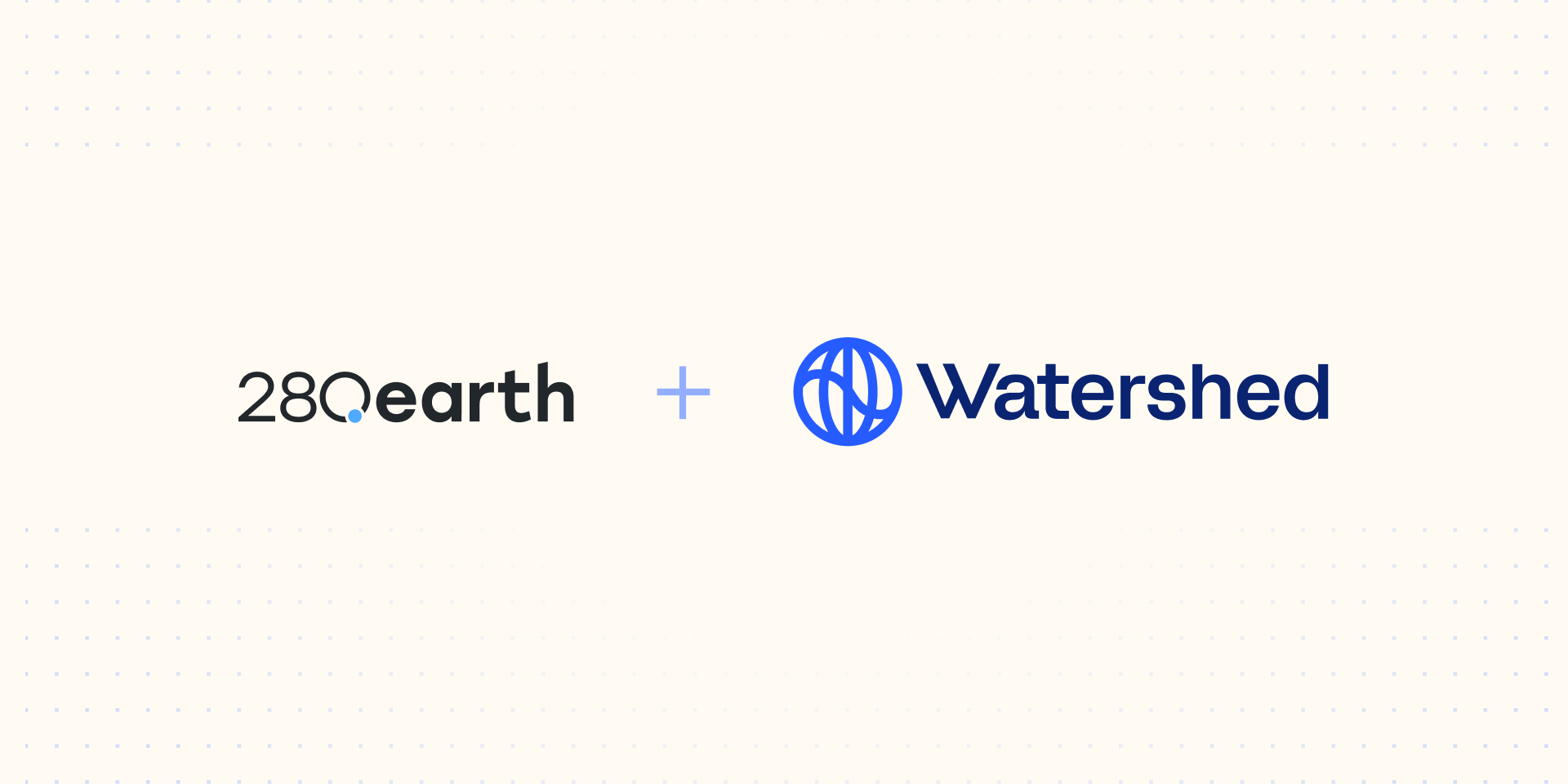 280 Earth and Watershed logos
