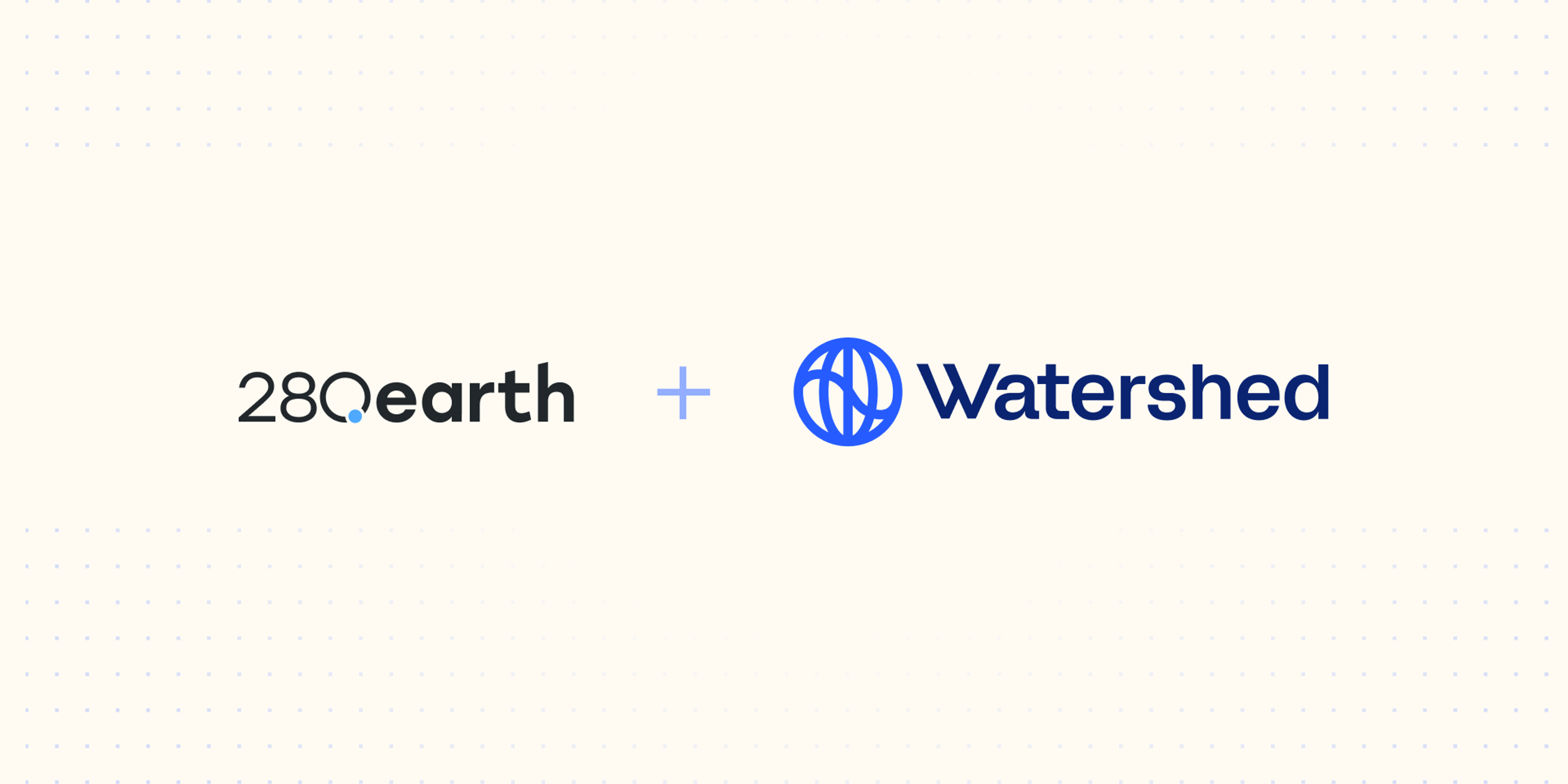 280 Earth and Watershed logos