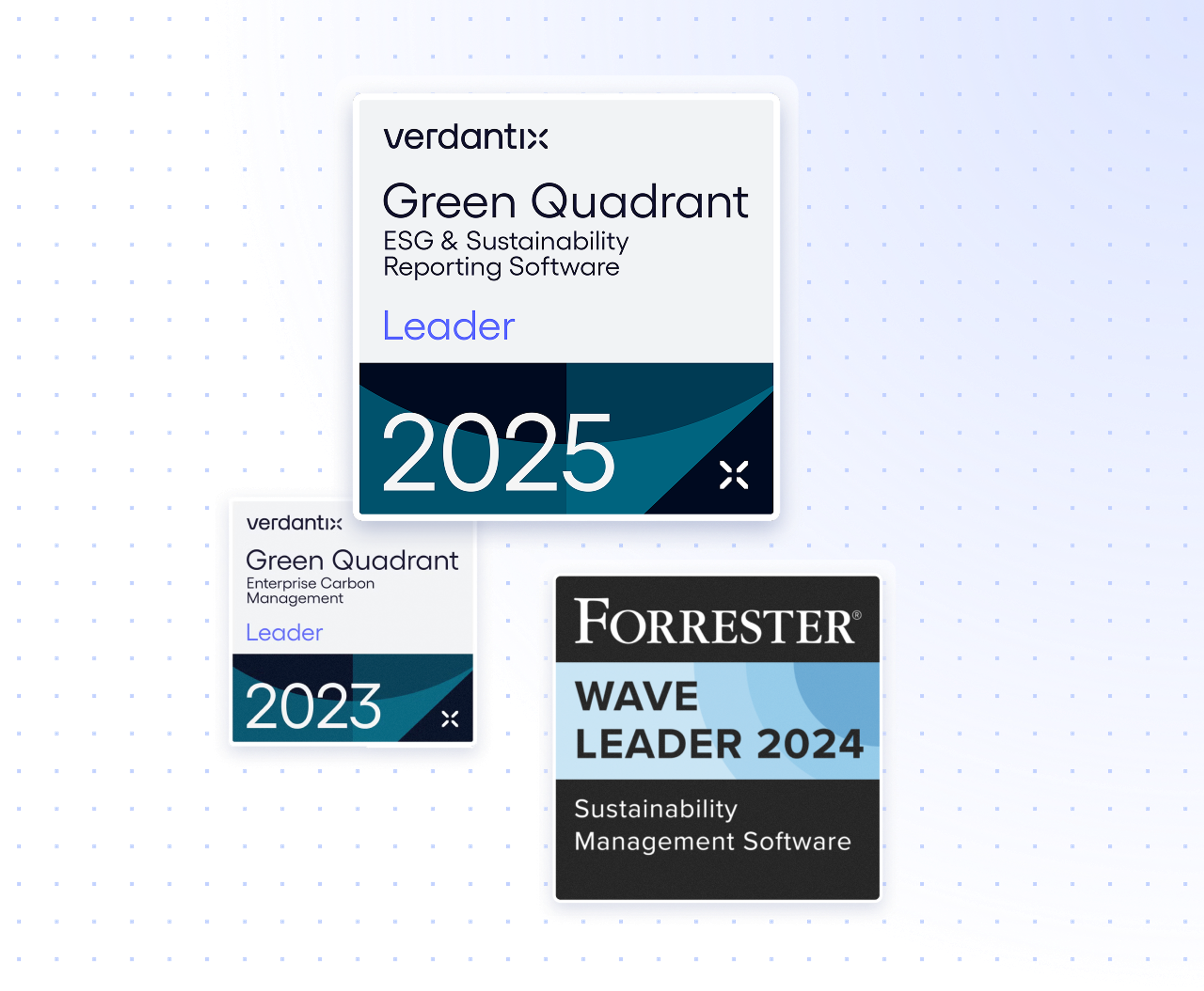Verdantix Green Quadrant ESG & Sustainability Reporting Software Leader 2025 - Watershed is named as a leading solution for ESG & Sustainability Reporting Software