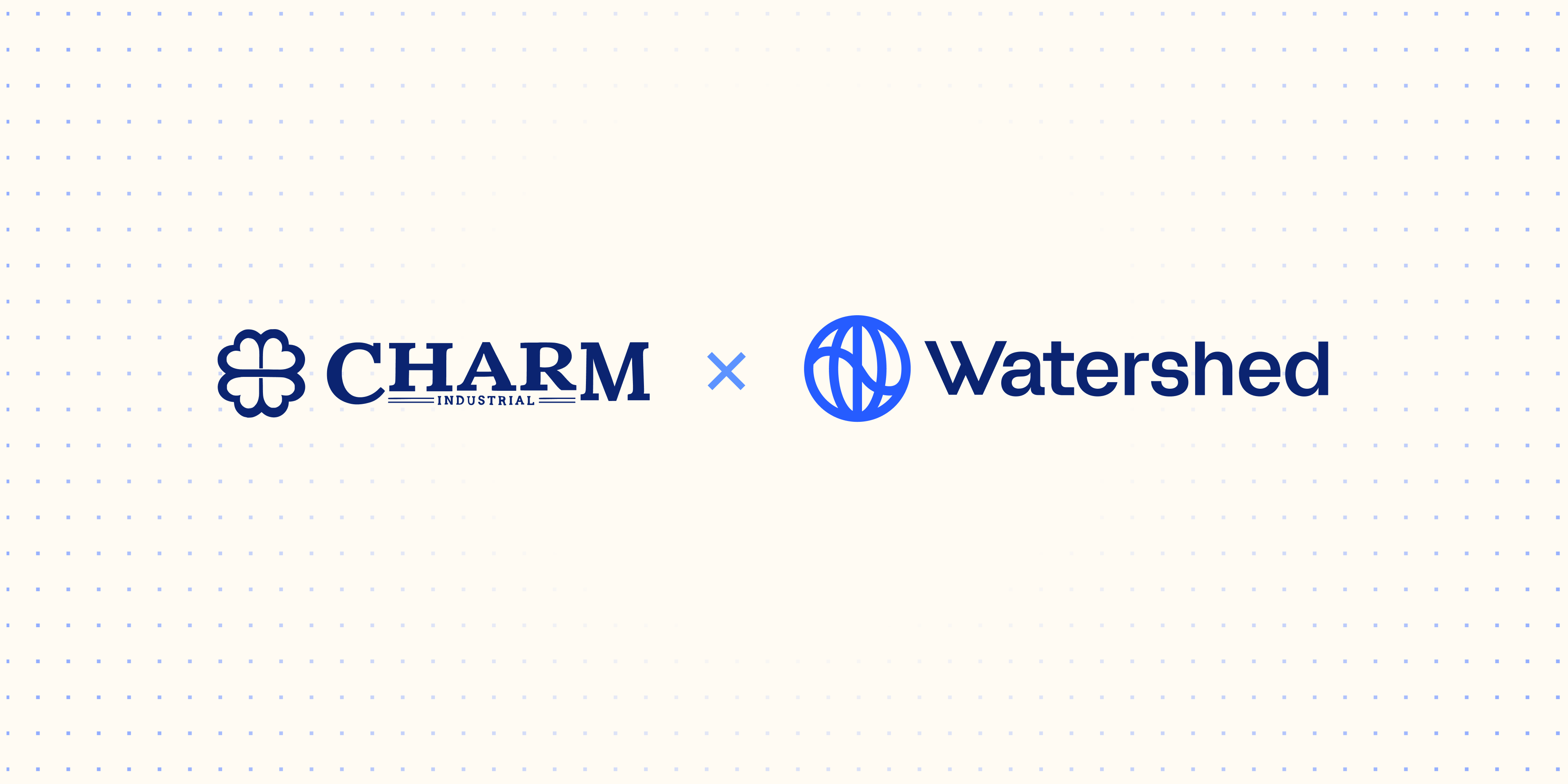 Charm x Watershed