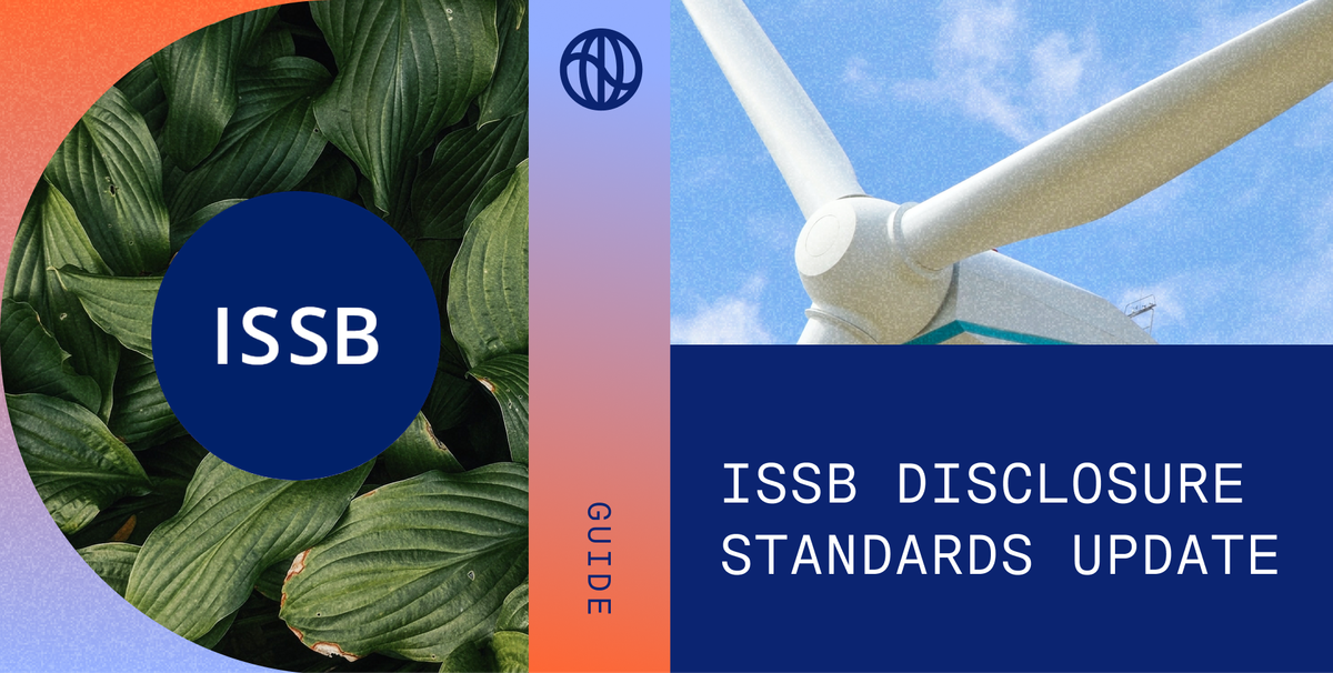 International Sustainability Standards Board (ISSB) standards – Watershed