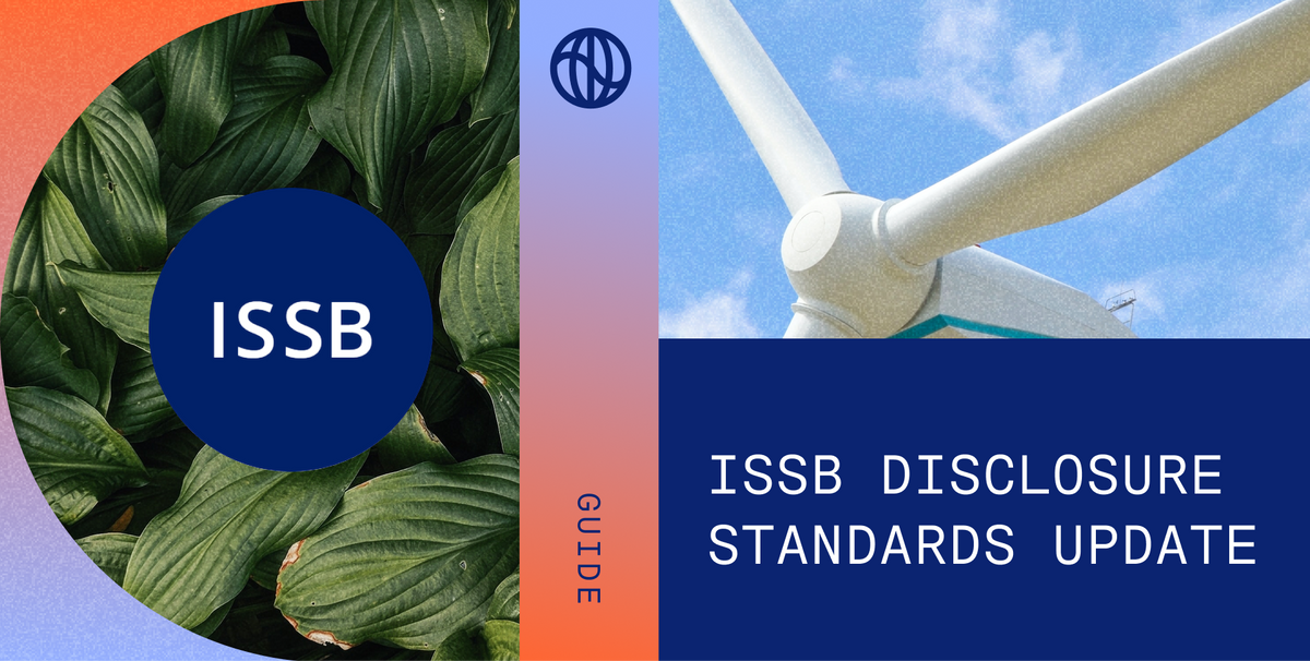 International Sustainability Standards Board (ISSB) standards – Watershed