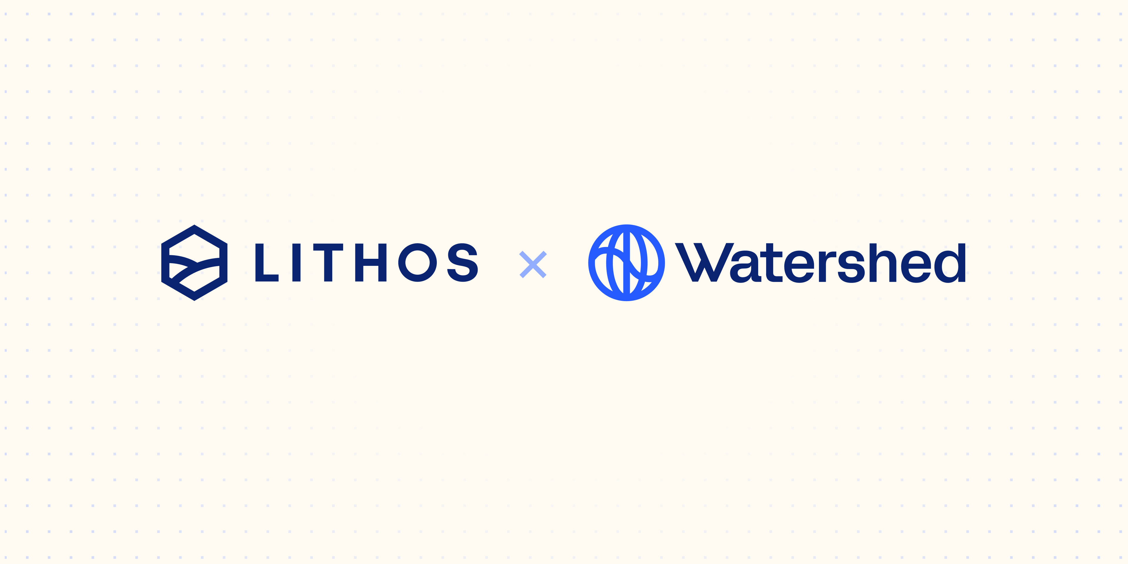 Lithos and Watershed logos