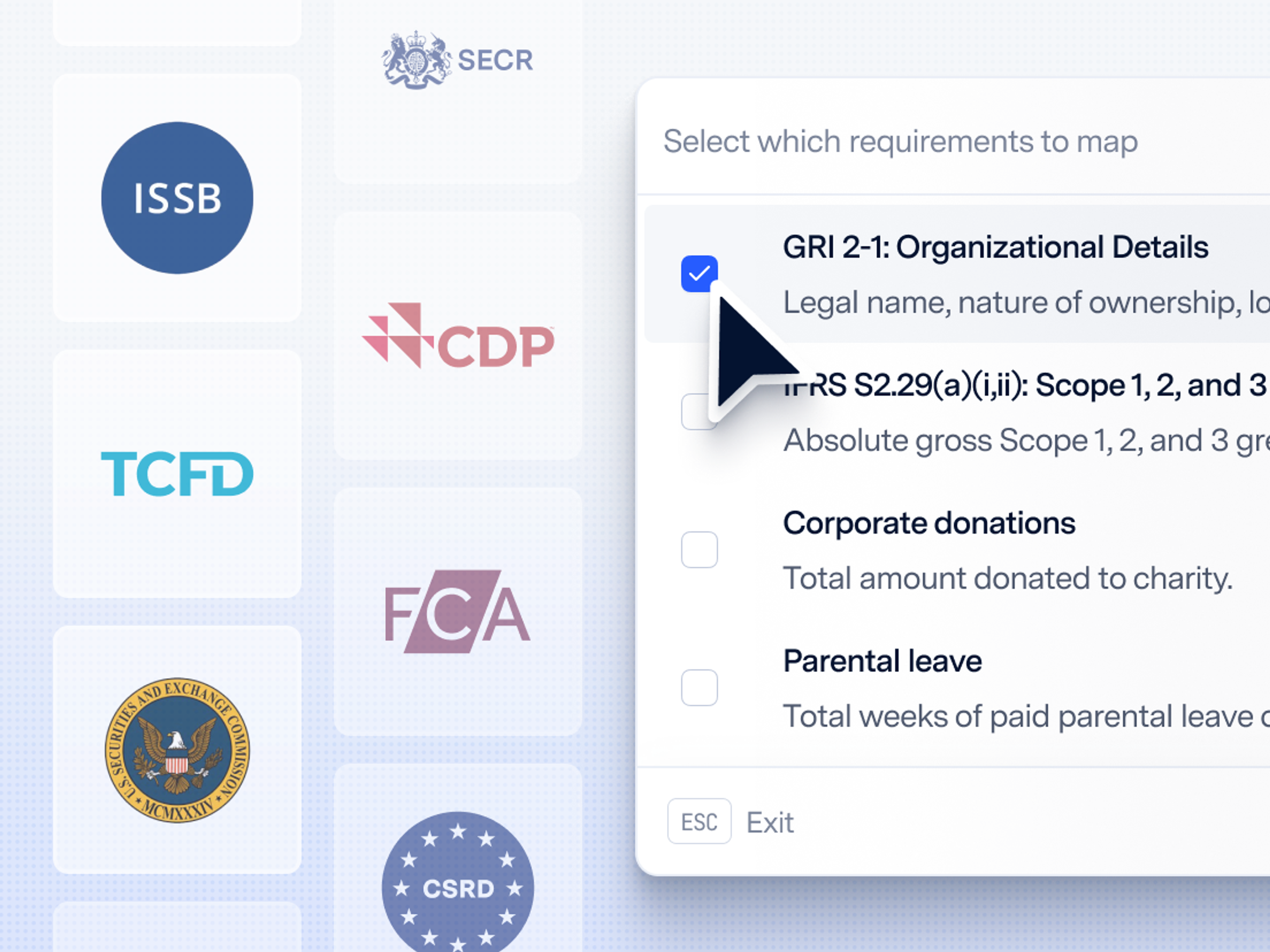 grid of regulatory frameworks