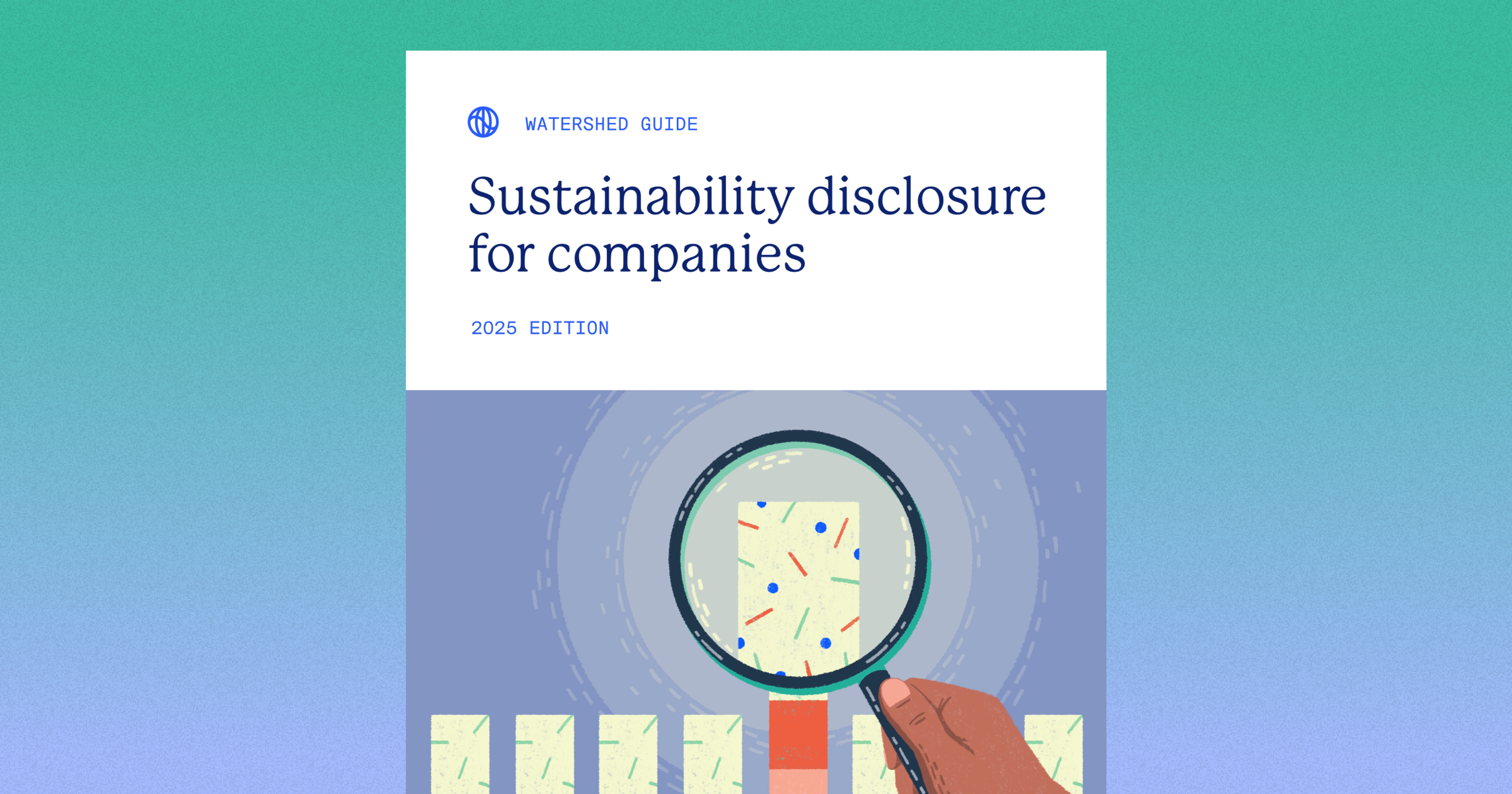 Cover of ESG Disclosure Guide 2025 PDF 